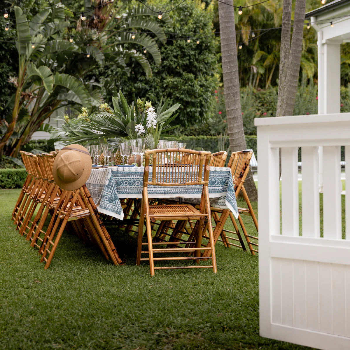 Coastal Palm Tablecloths - Image 2