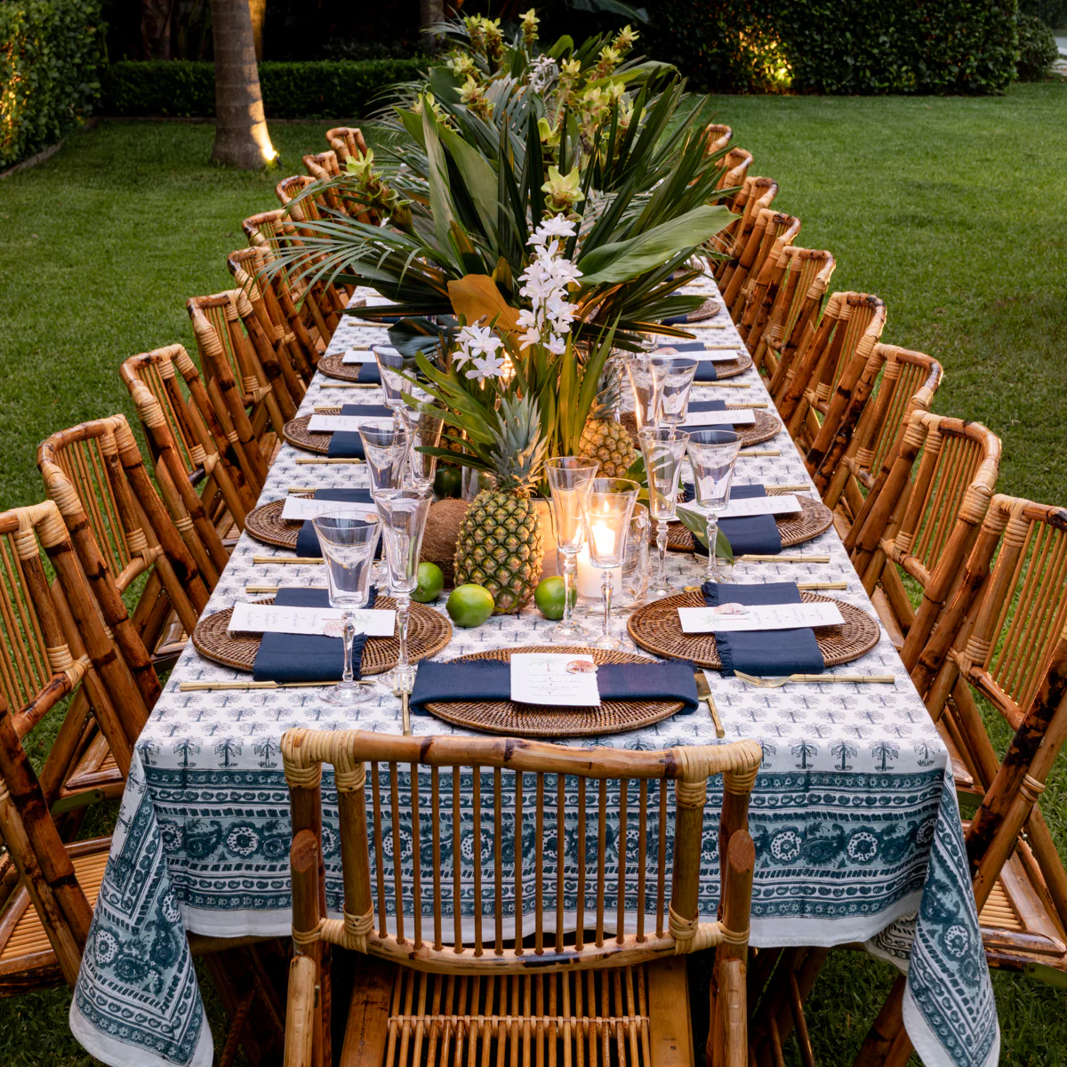 Coastal Palm Tablecloths - Image 3