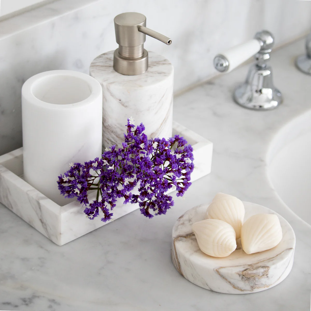 Como Marble Lotion Pump - Image 3