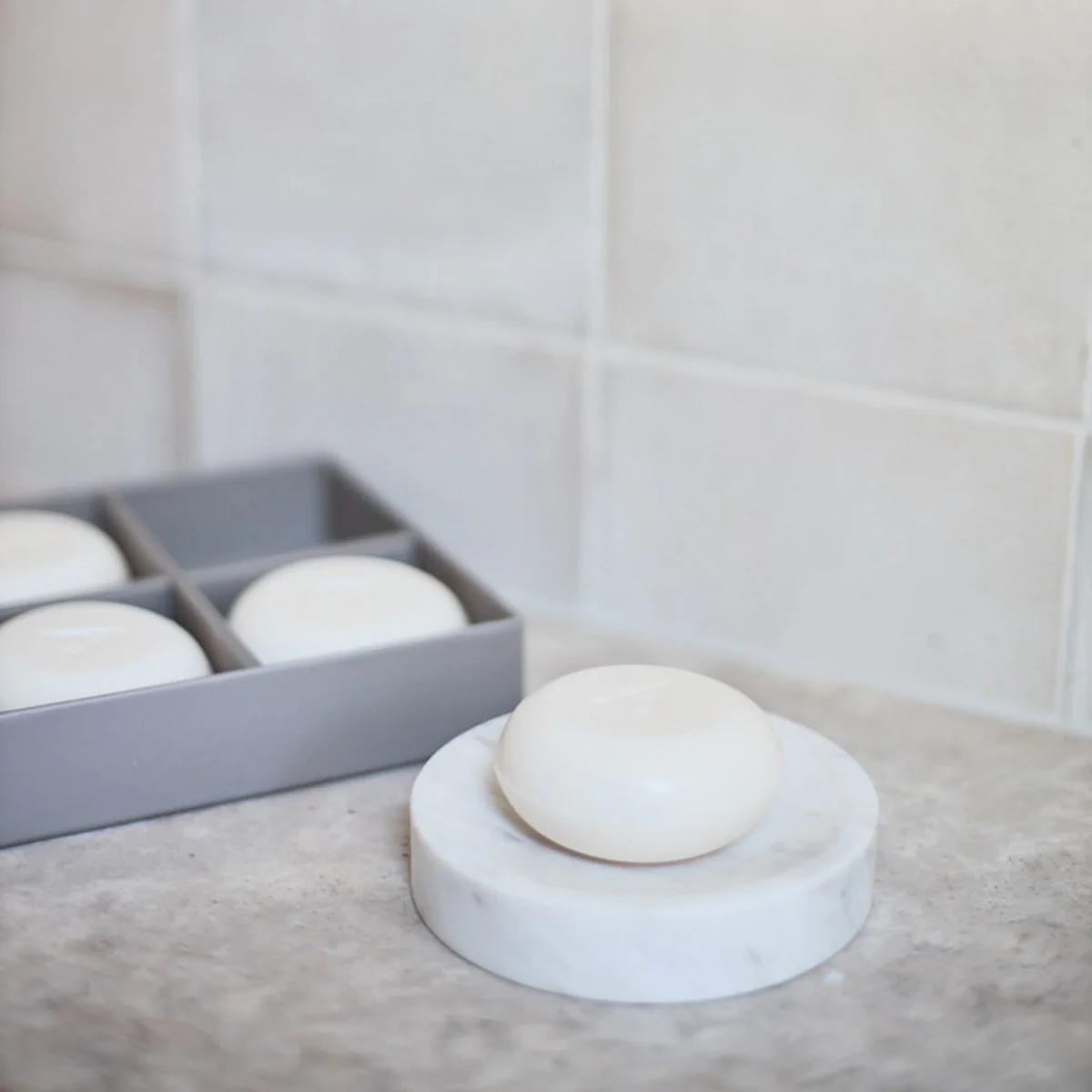 Como Marble Soap Dish - Image 2