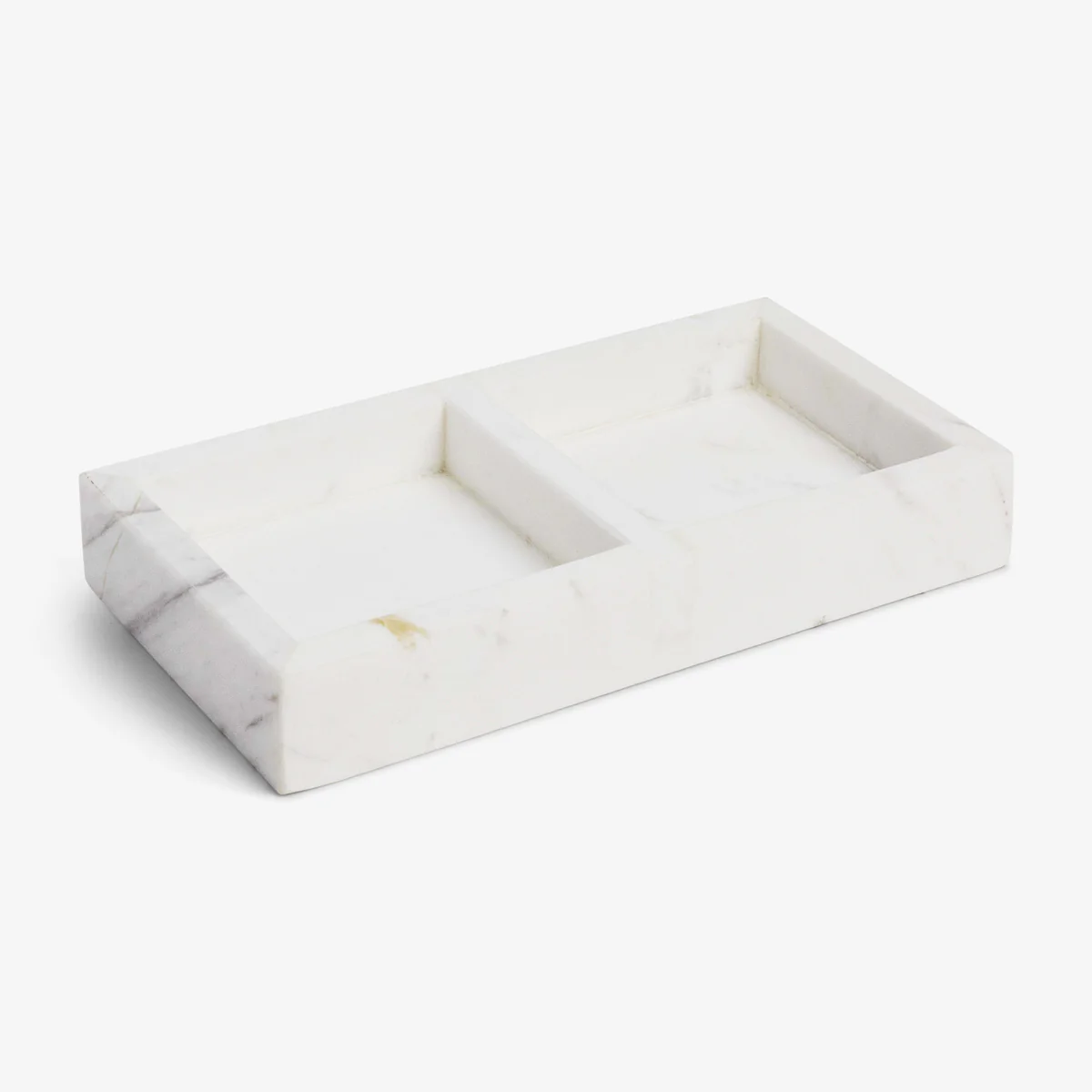 Como Marble Tray Divided - Image 5