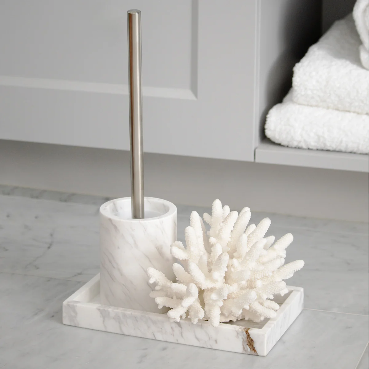 Como Marble Tray Large - Image 3
