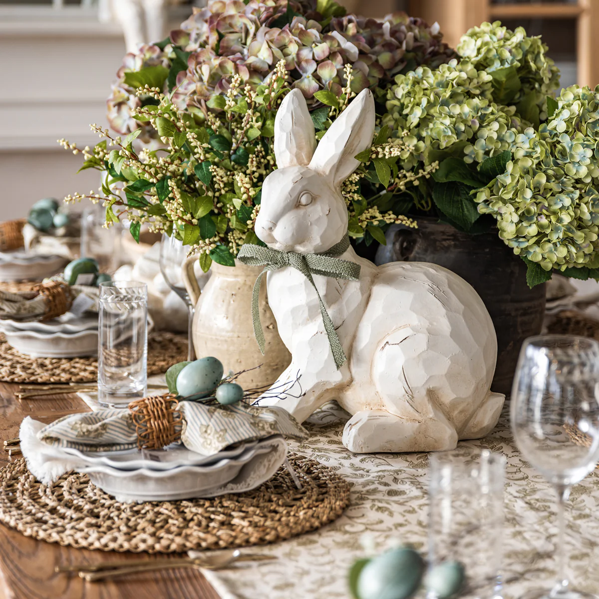 Connie Bunny Ornament (White) - Image 2