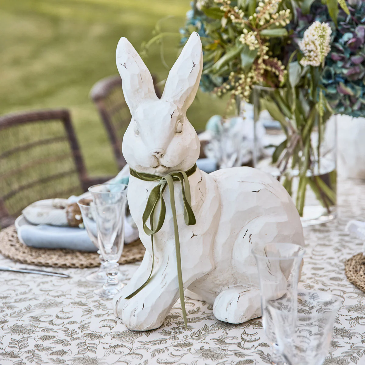 Connie Bunny Ornament (White) - Image 5