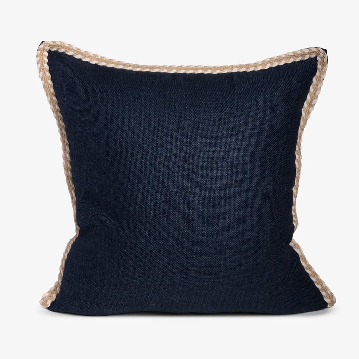 Corsica Linen Cushion Cover (Navy)