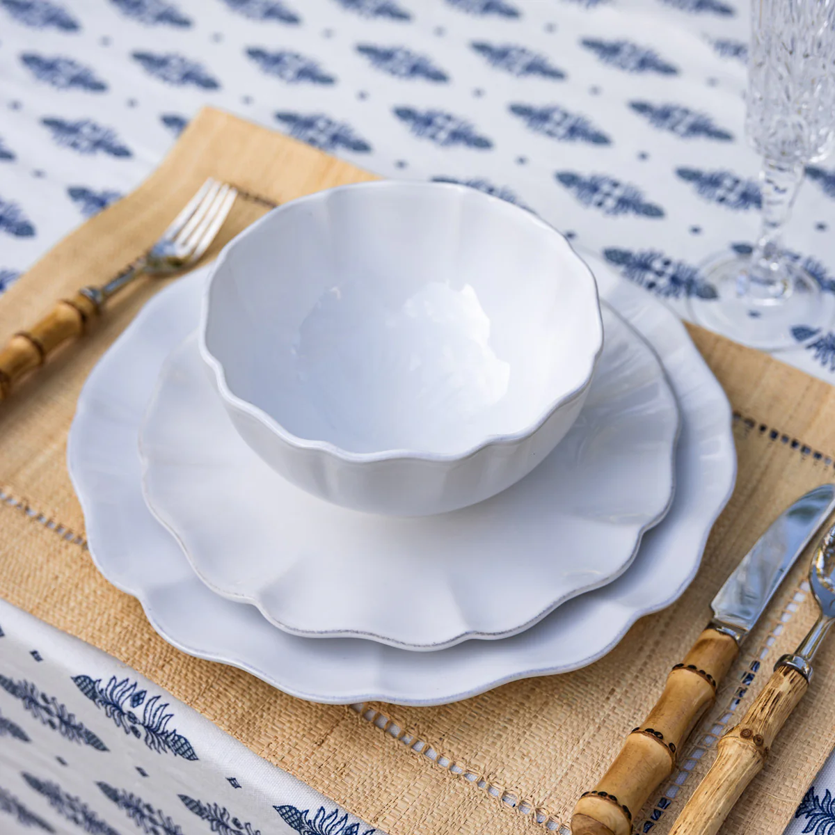 Costa Nova Rosa Scalloped Dinnerware - Image 2