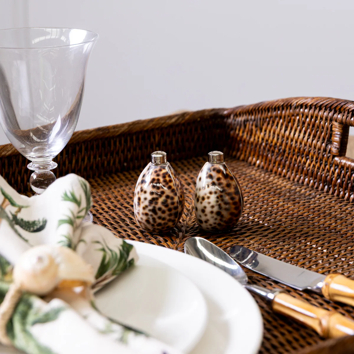Cowrie Shell Salt & Pepper Shakers - Image 2