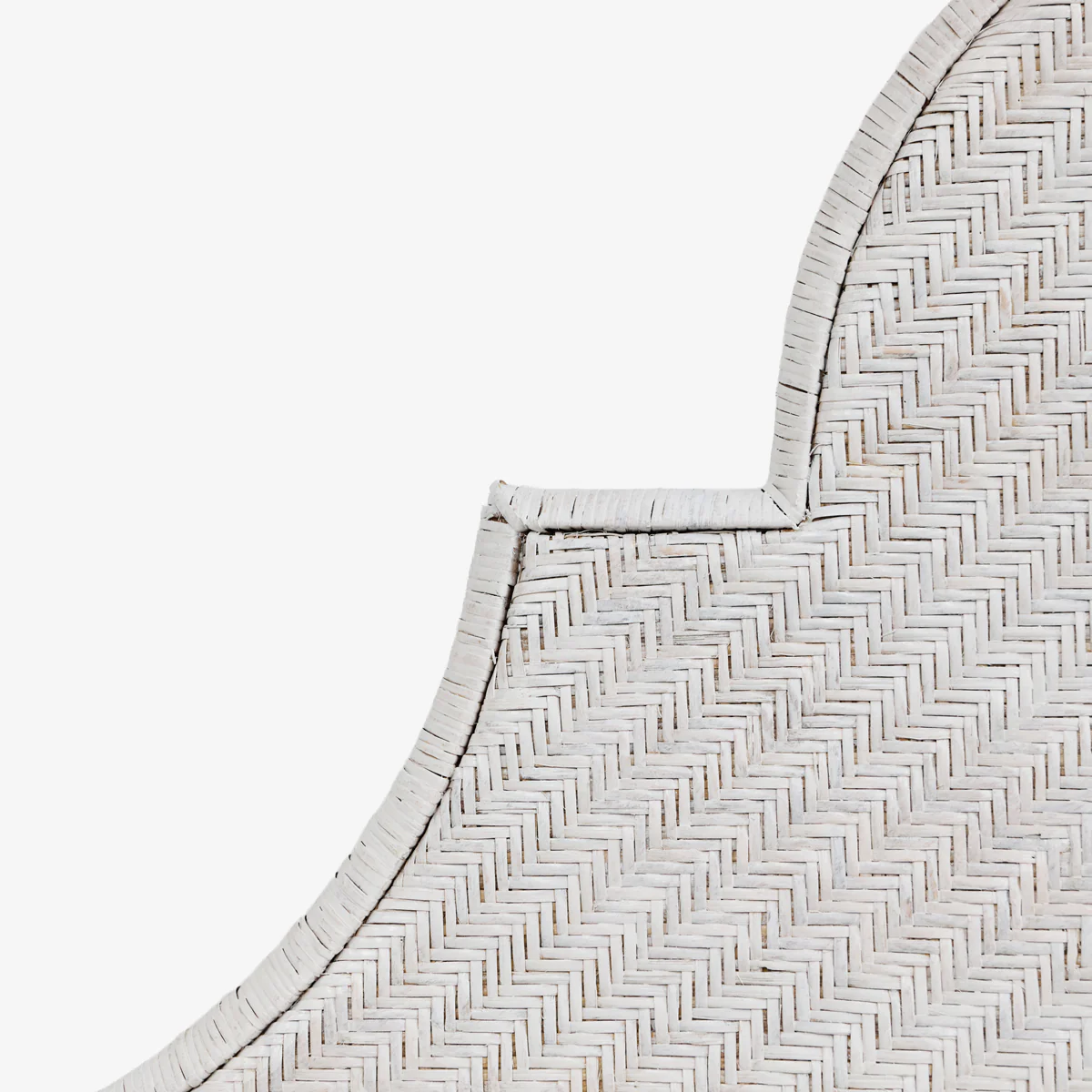 Dahlia Rattan Bedheads (White) - Image 4