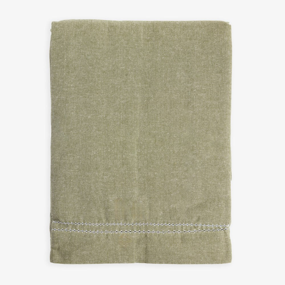 Double Hemstitch Tablecloths (Green)