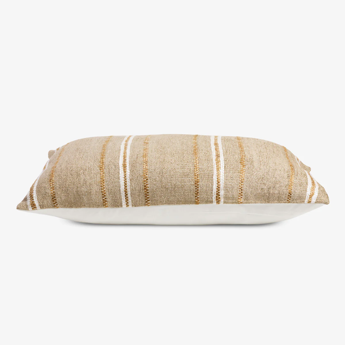 Dune Natural Stripe Rectangular Cushion Cover - Image 3