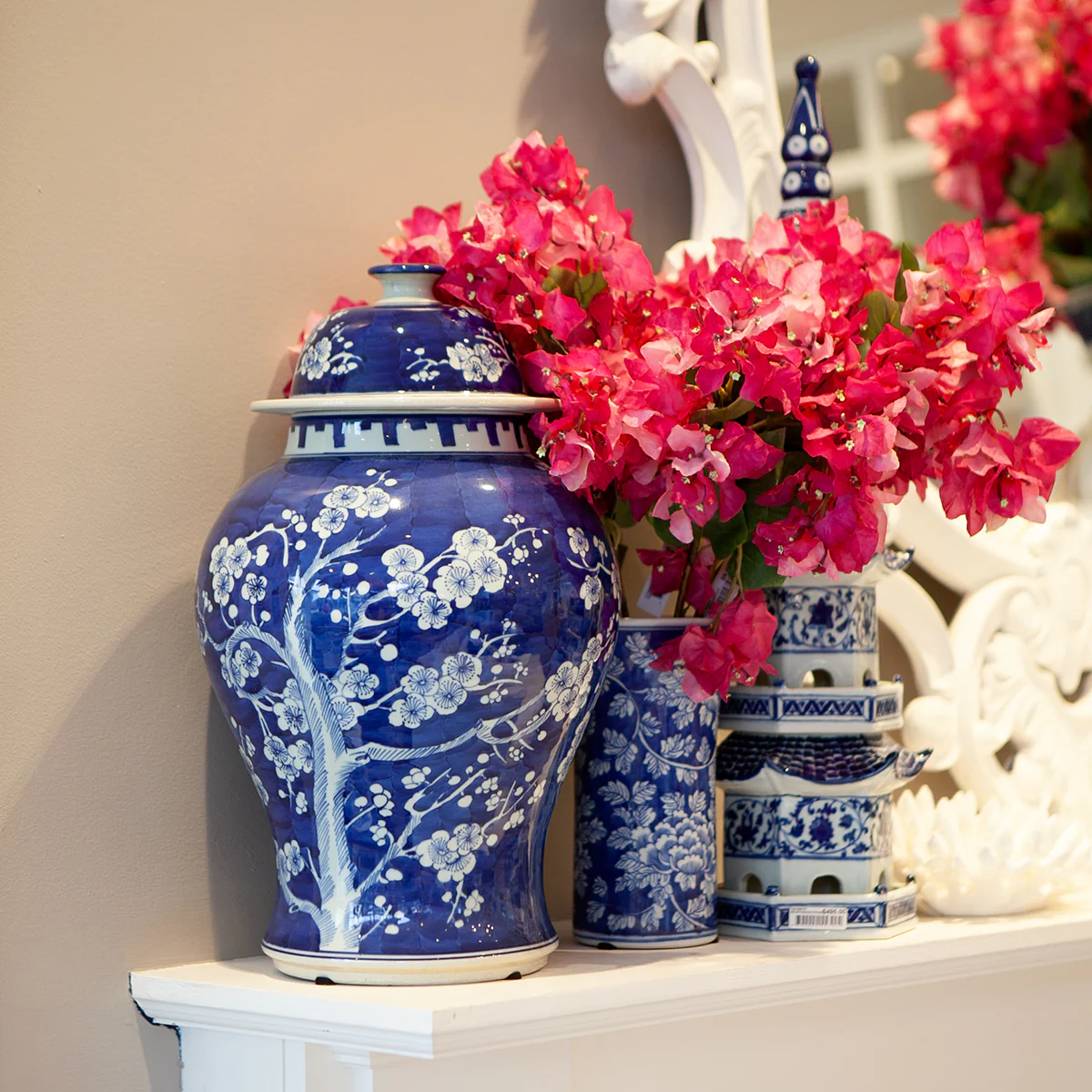 Dynasty Ginger Jar Blossom (42cm) - Image 2