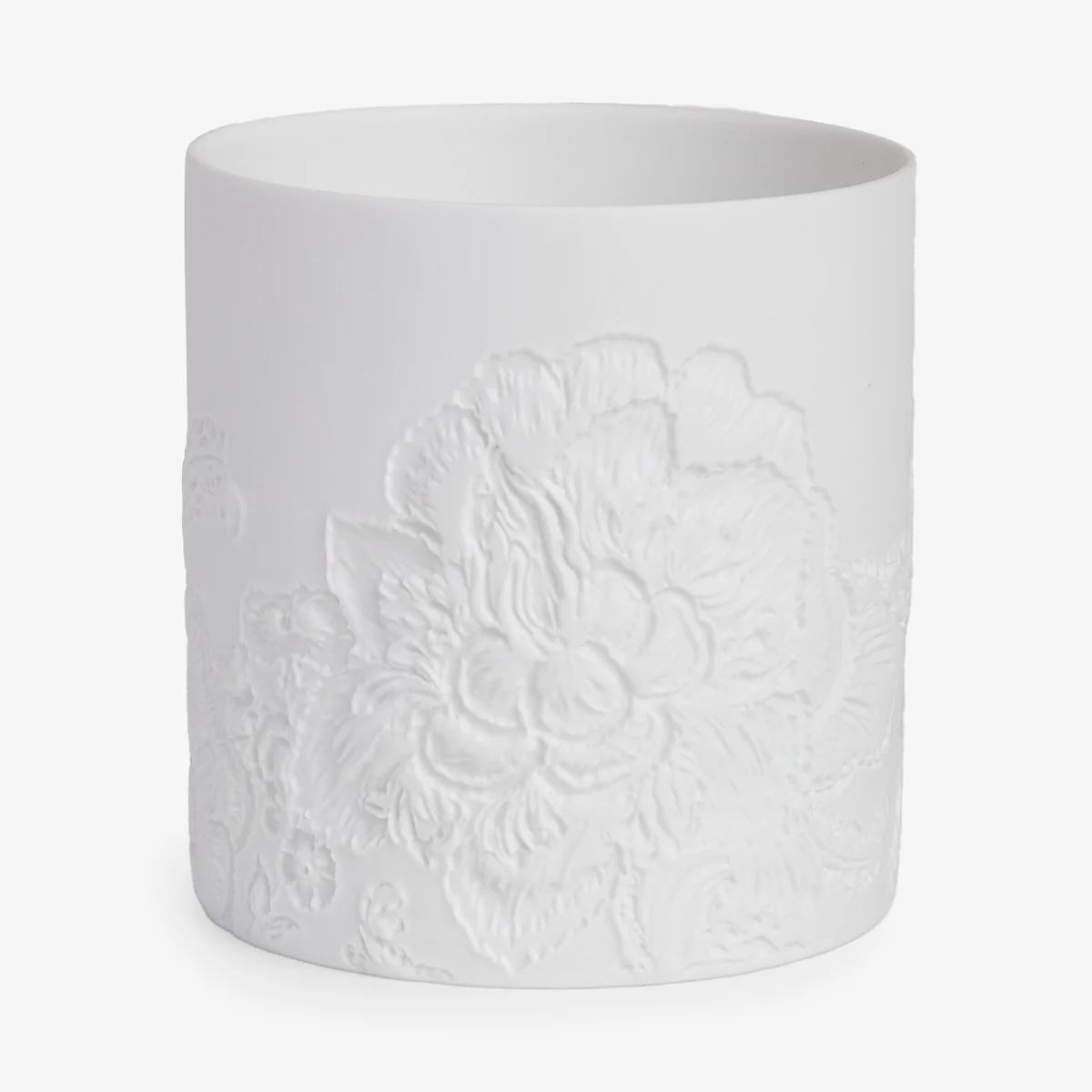 East Hampton White Bisque Candle Holder