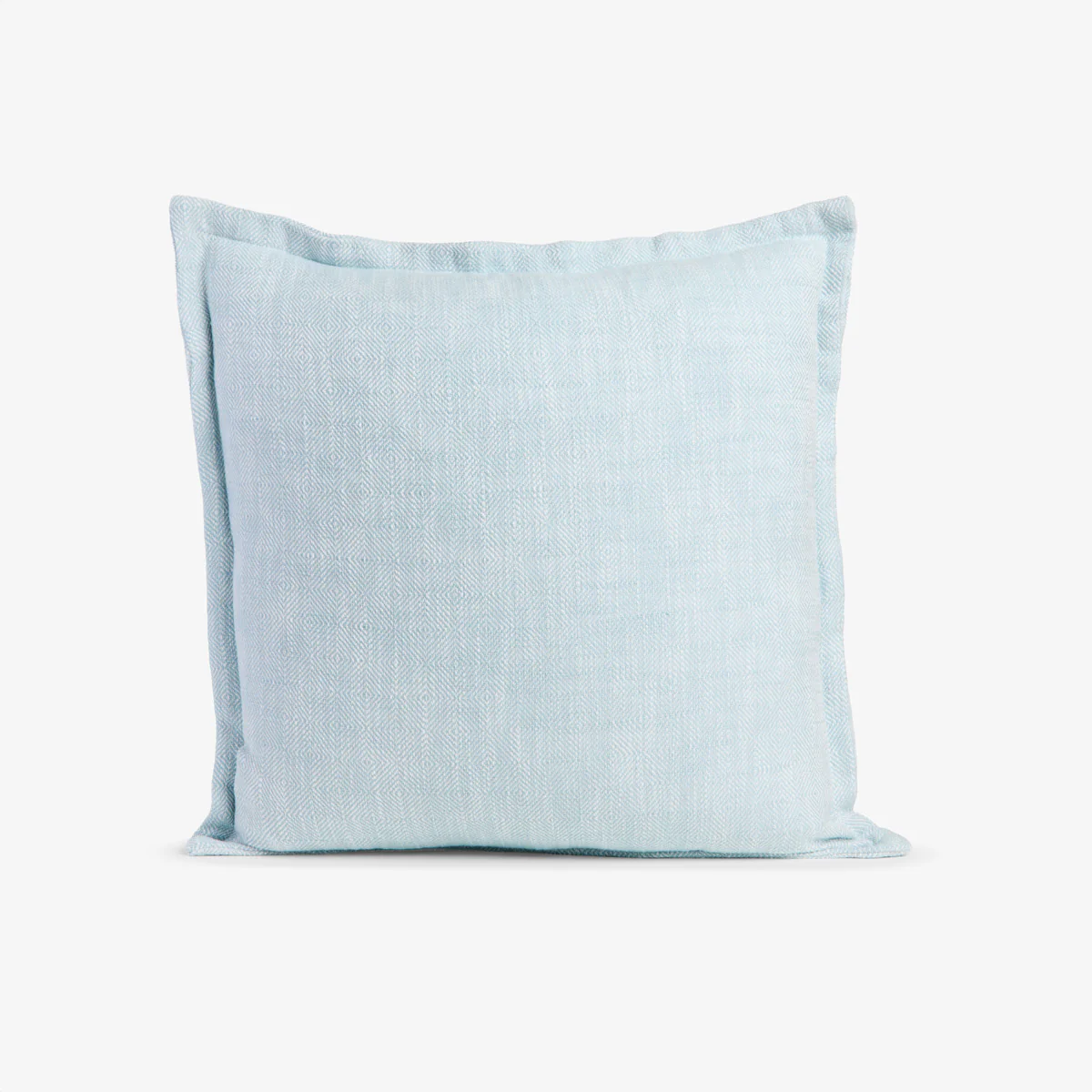 Edessa Diamond Cushion Cover (Light Blue)