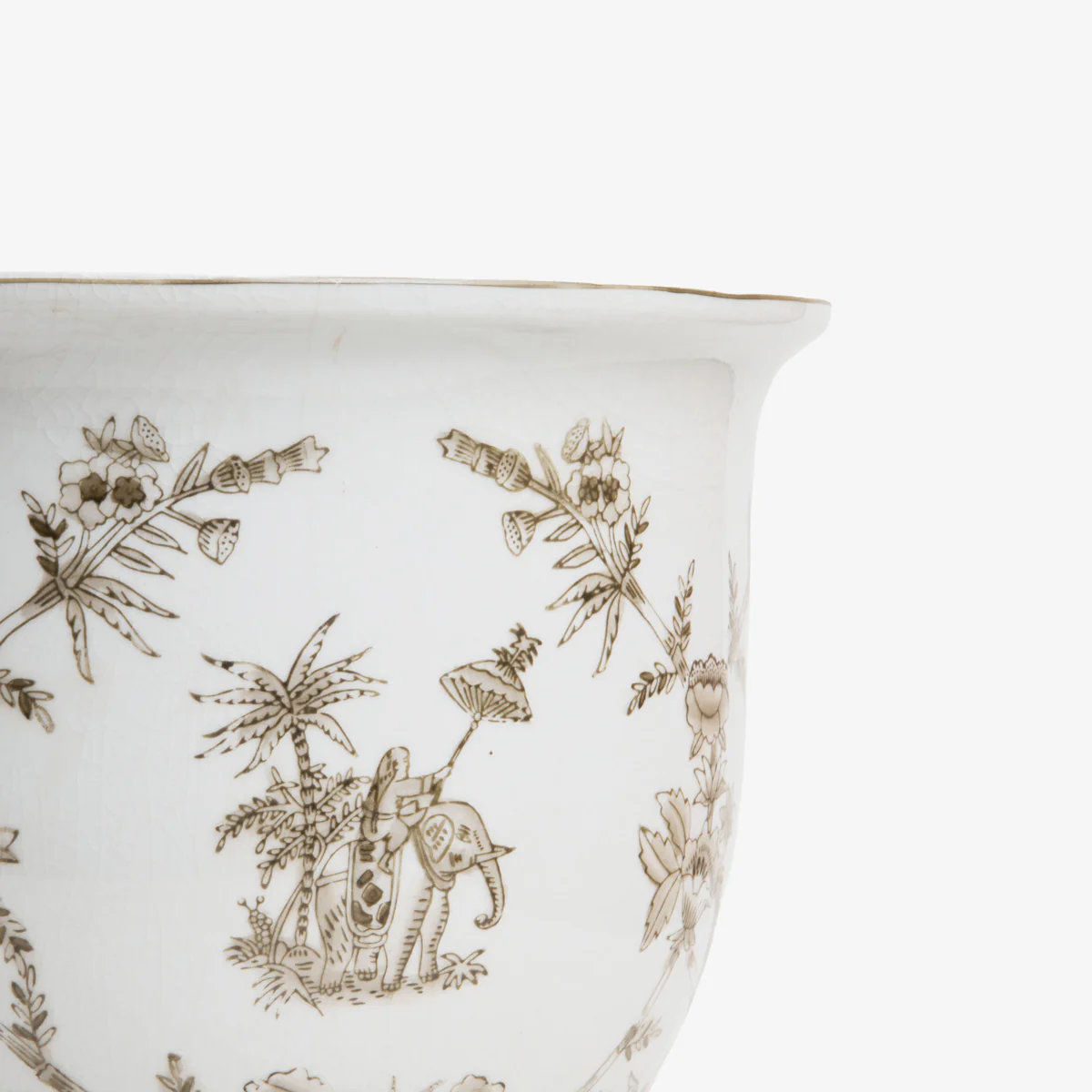 Elephant Planters With Saucer - Image 5