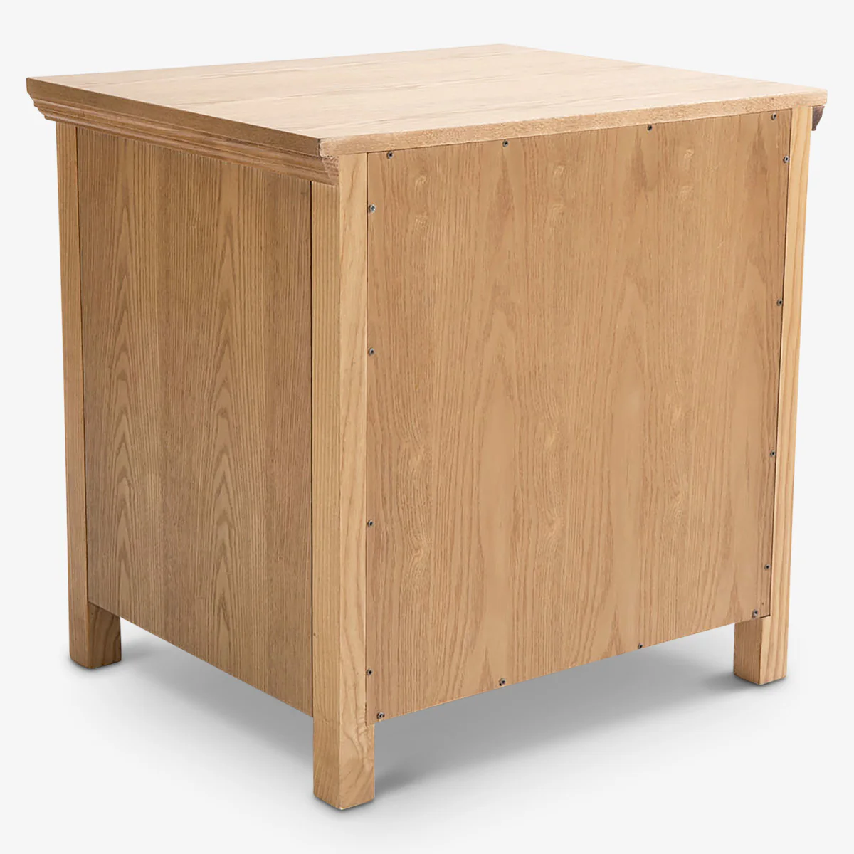 Elm Louvre Bedside Table - Image 4
