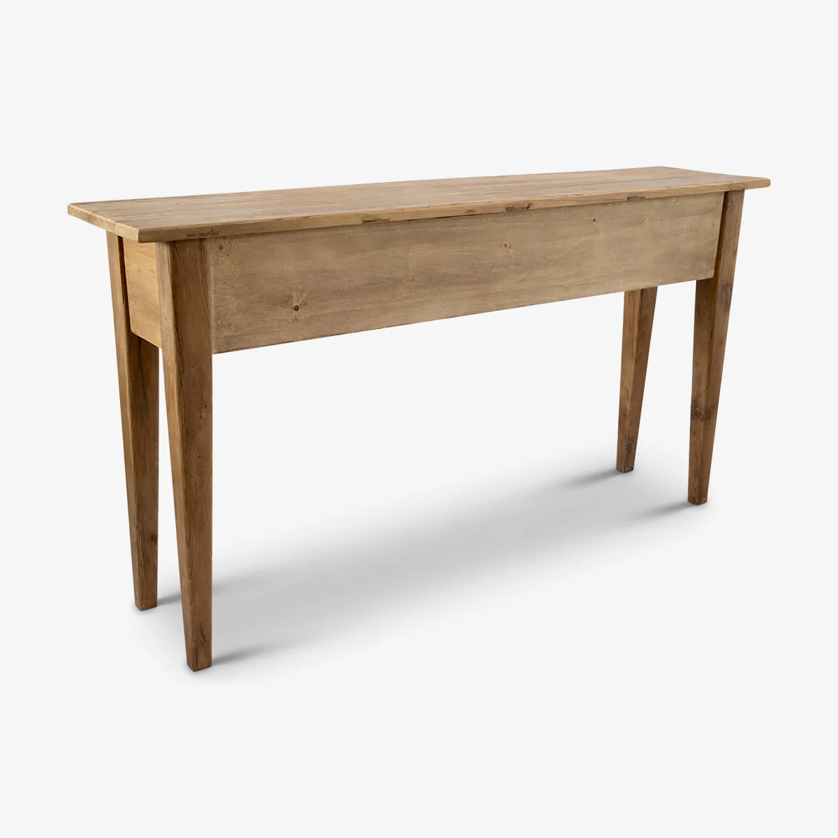Elm Louvre Two Drawer Console Table - Image 4