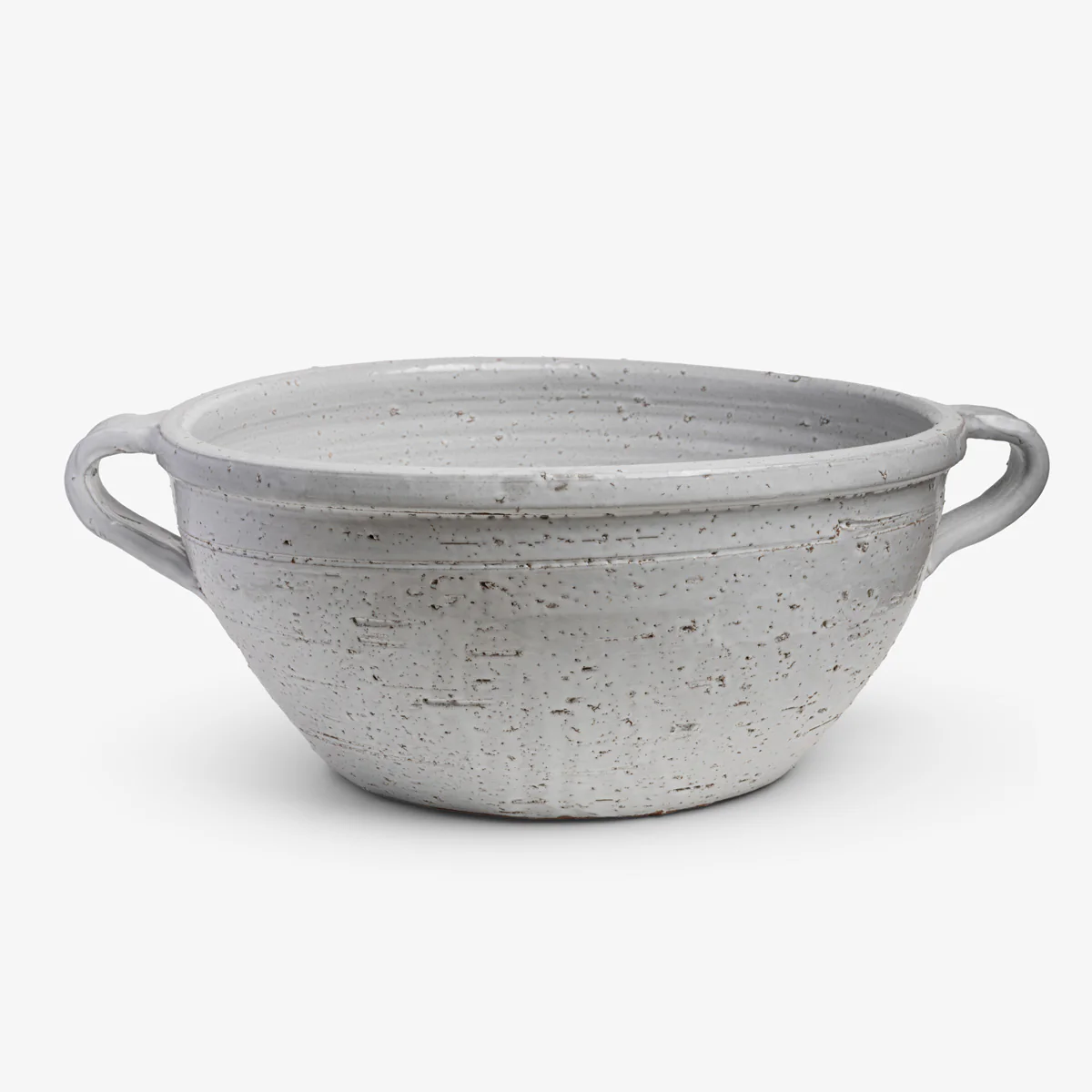 Eros Distressed Bowl (White)