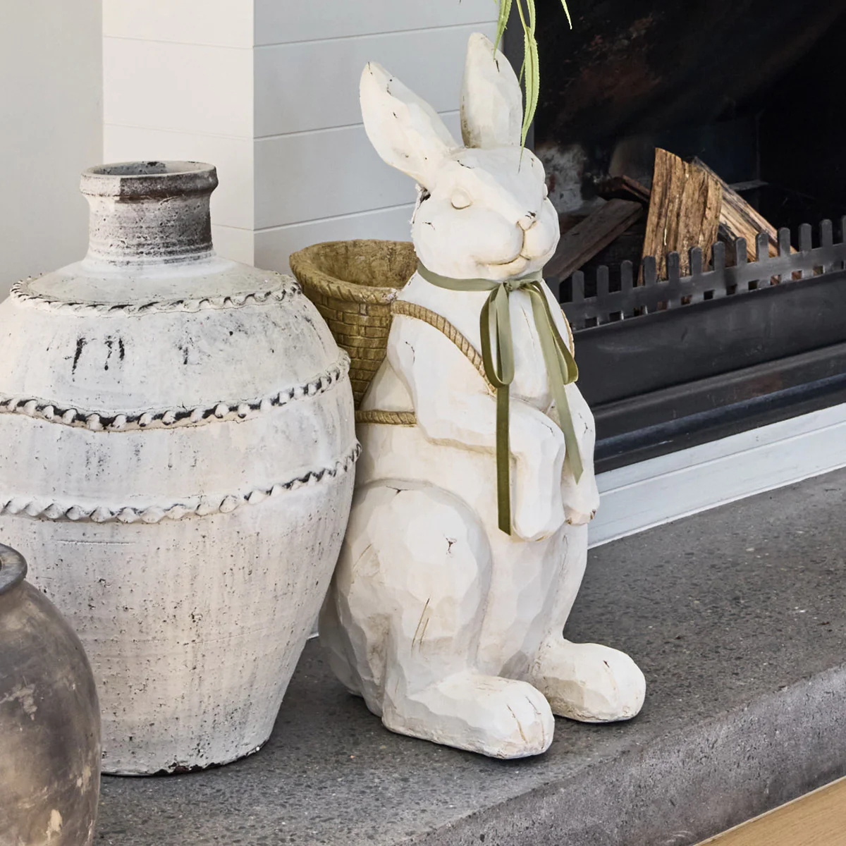 Frank Bunny Ornament (White, 70cm) - Image 4