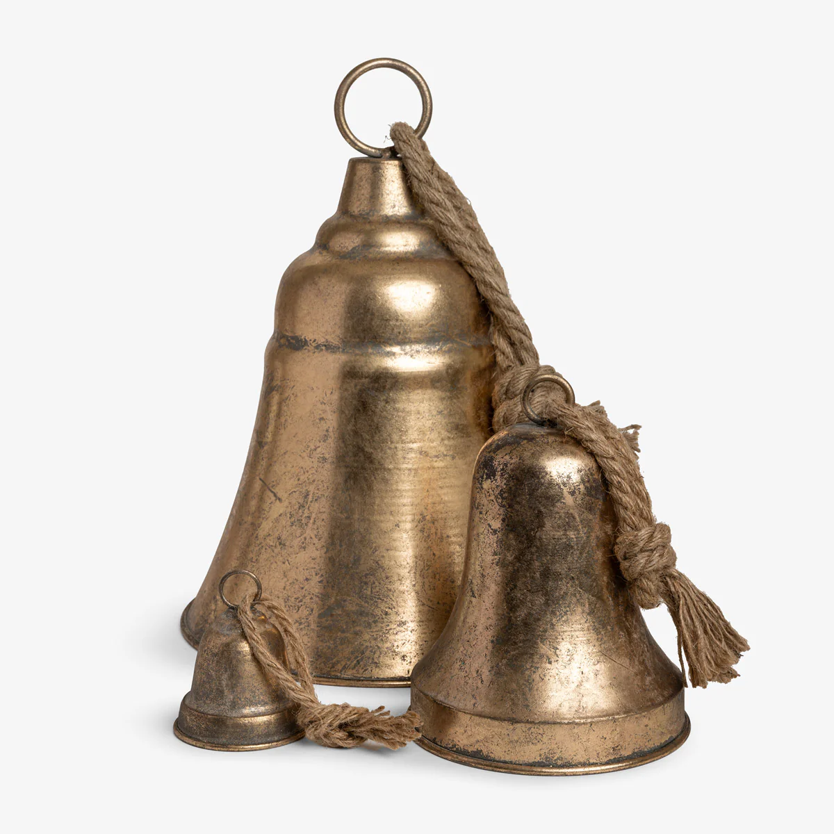 Giant Metal Hanging Bells (Gold) PRE-ORDER - Image 8