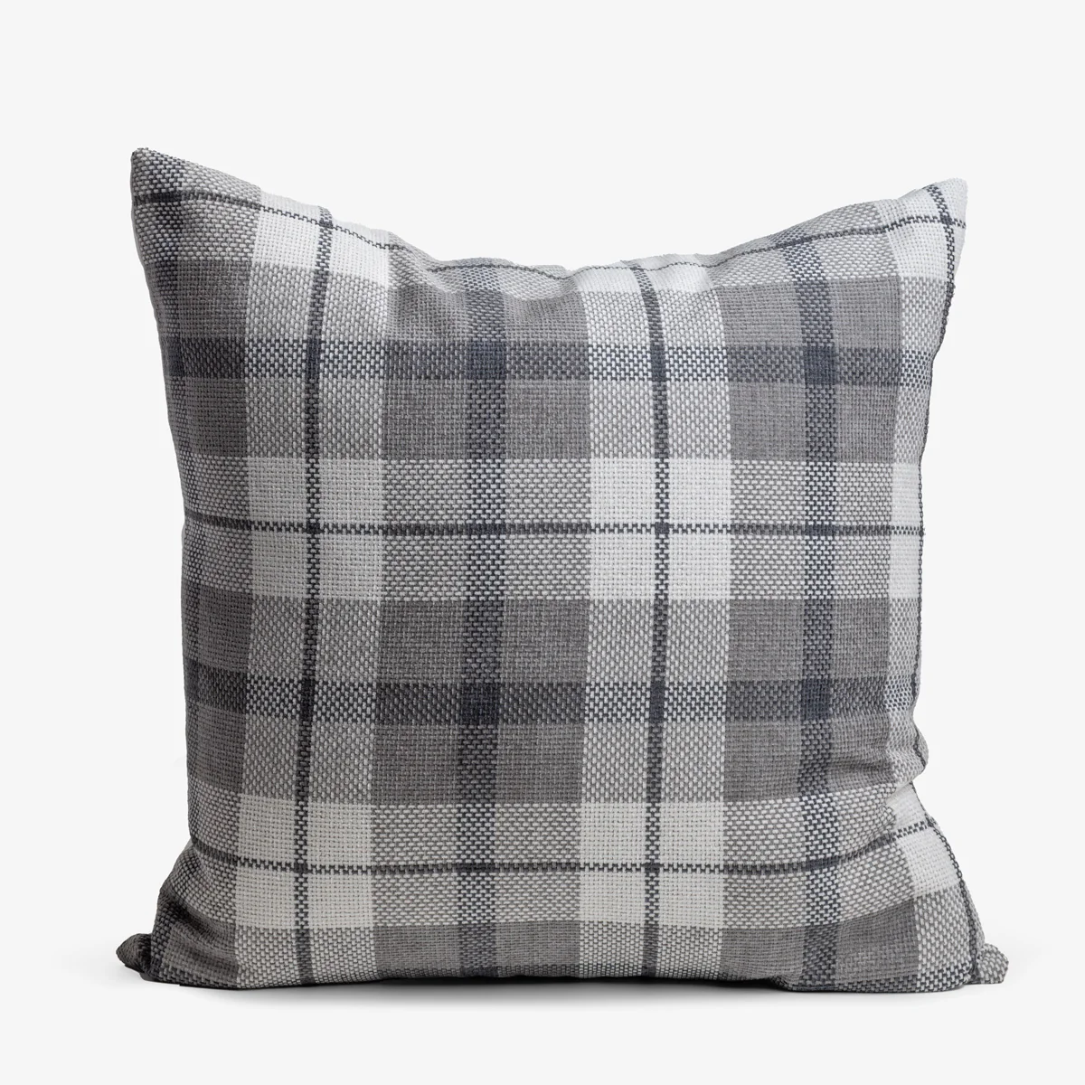 Tartan Cushion Cover (Grey)