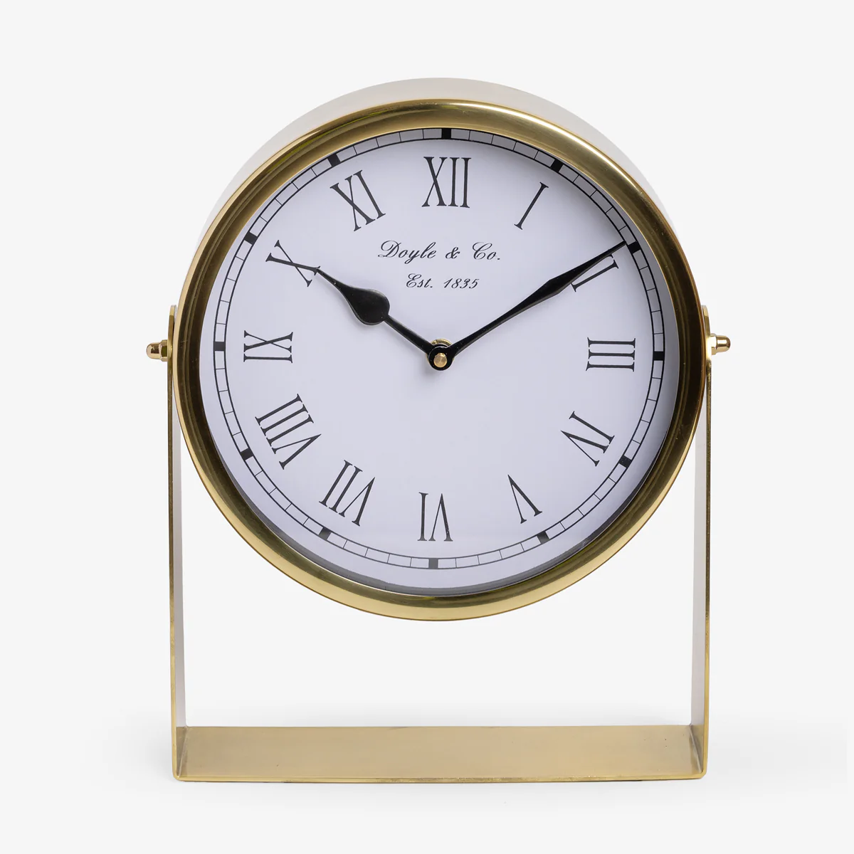Hamilton Round Clock (Gold) - Image 3