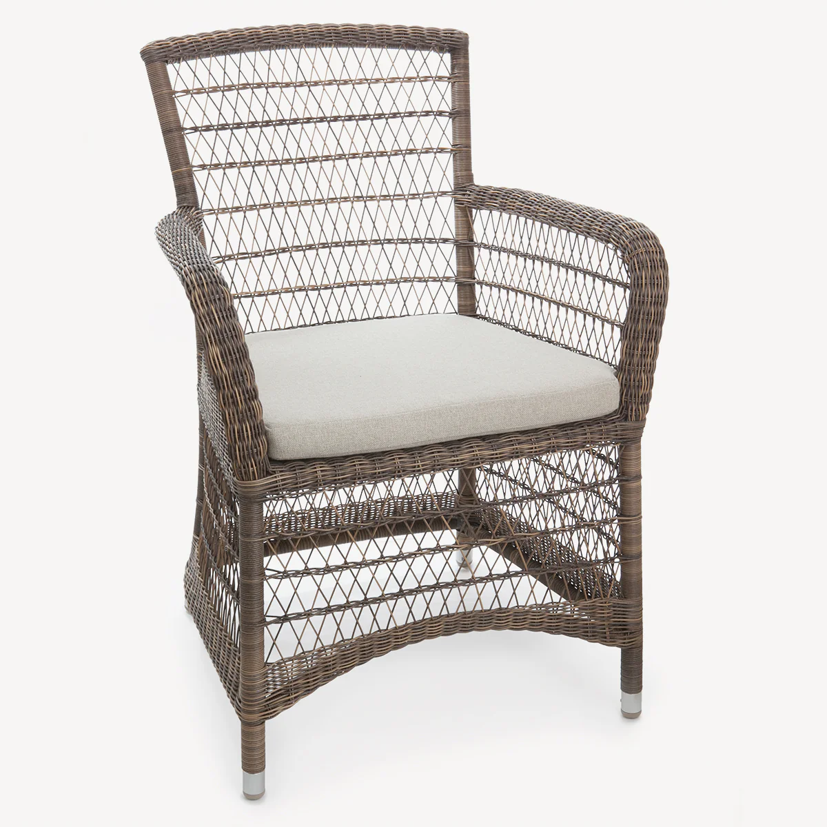 Hampton Outdoor Dining Chair (Natural/Linen)
