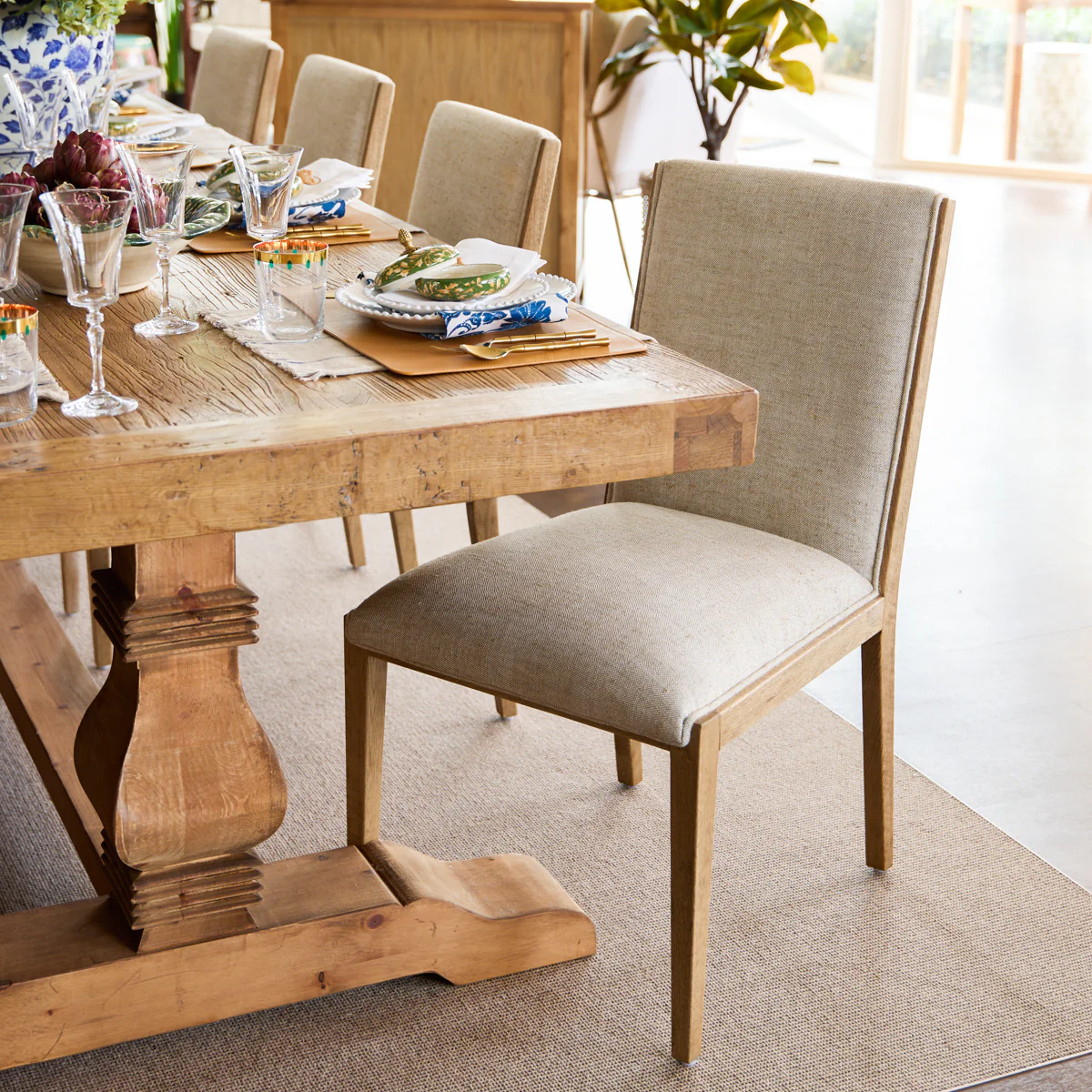 Harper Oak Dining Chair (Natural) - Image 2