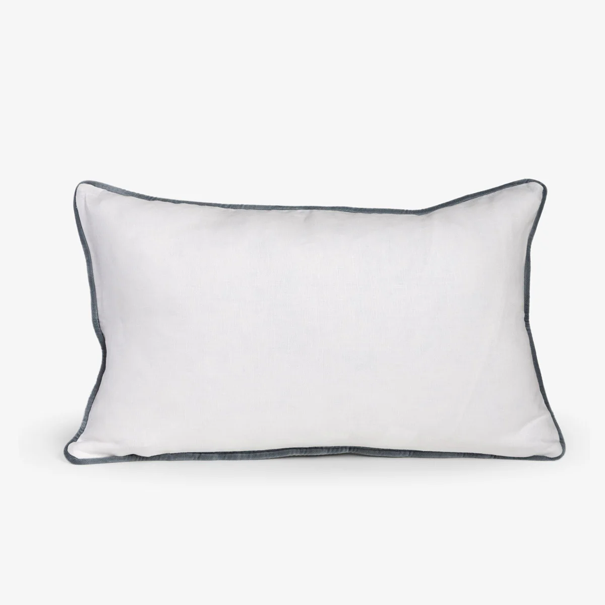 Herringbone Rectangular Cushion Cover (Sea Mist) - Image 4