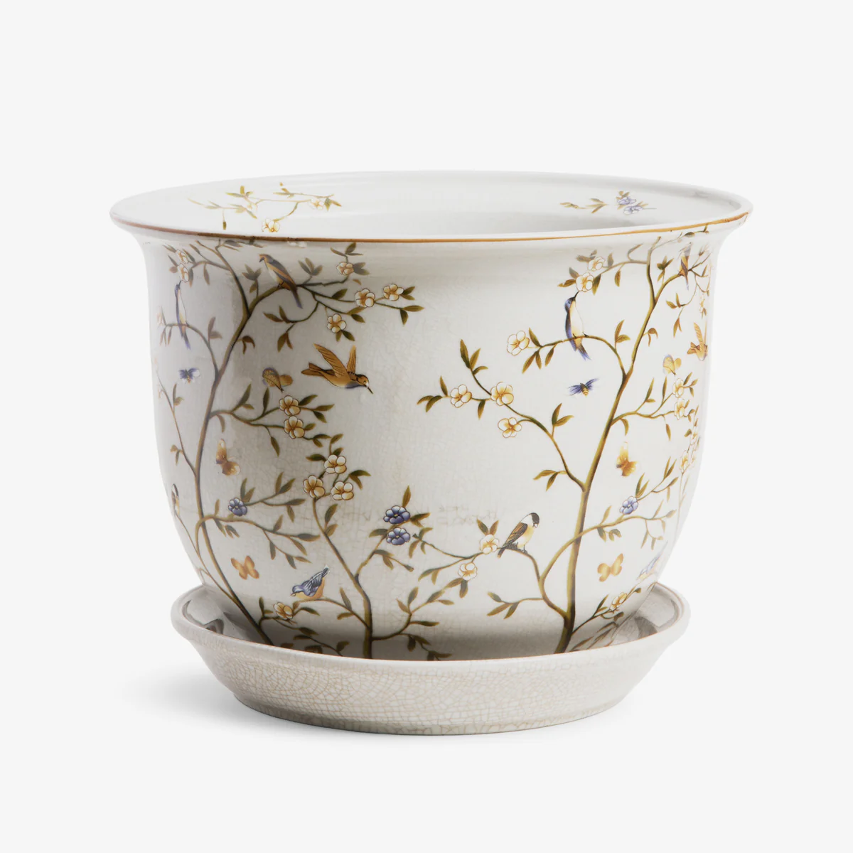Hummingbird Planters With Saucer - Image 4