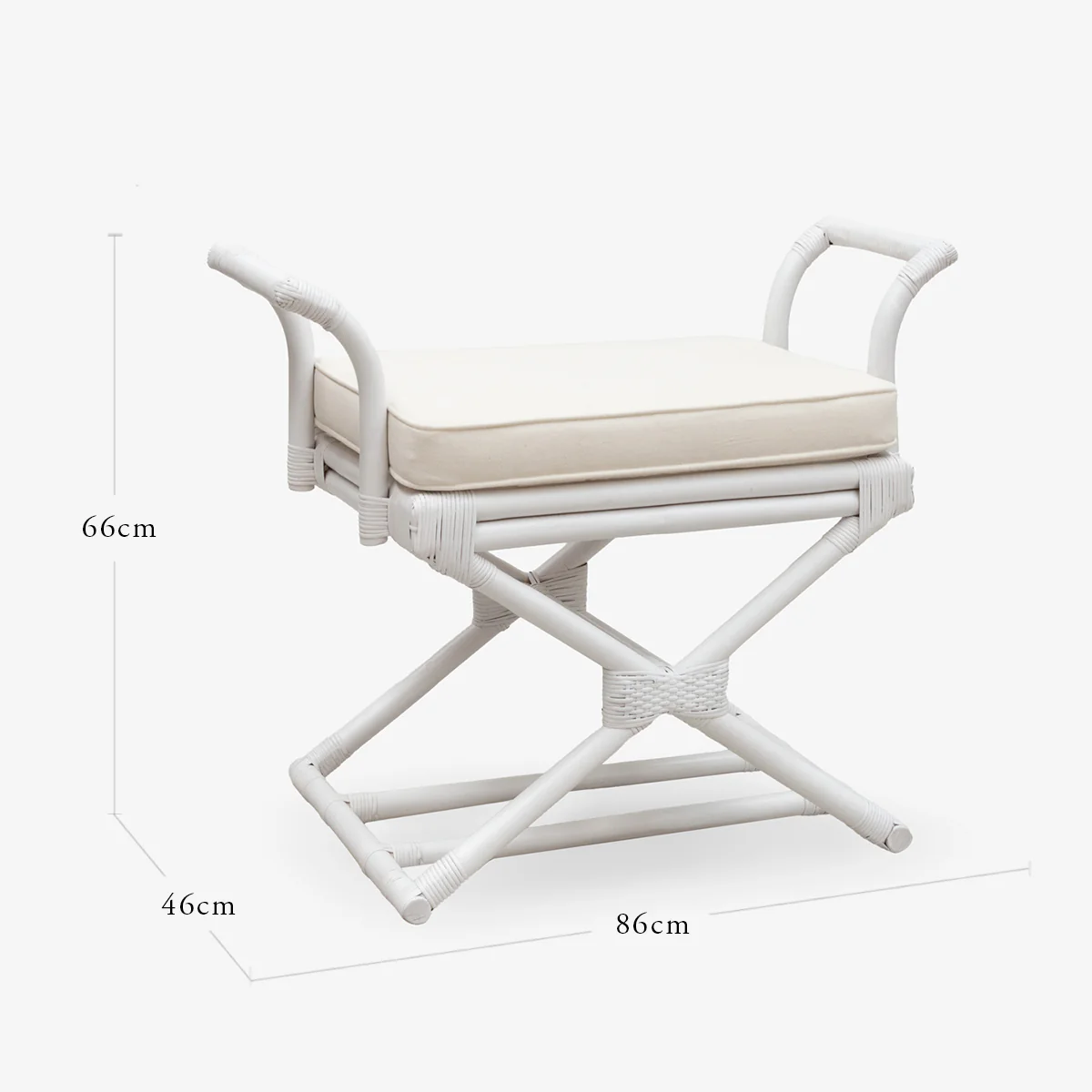 Indies Stool White - Image 3