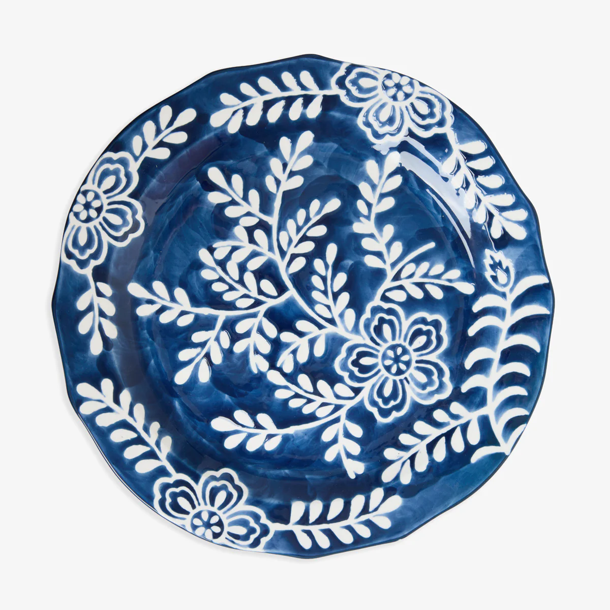 Indigo Bloom Floral Dinnerware - Image 5