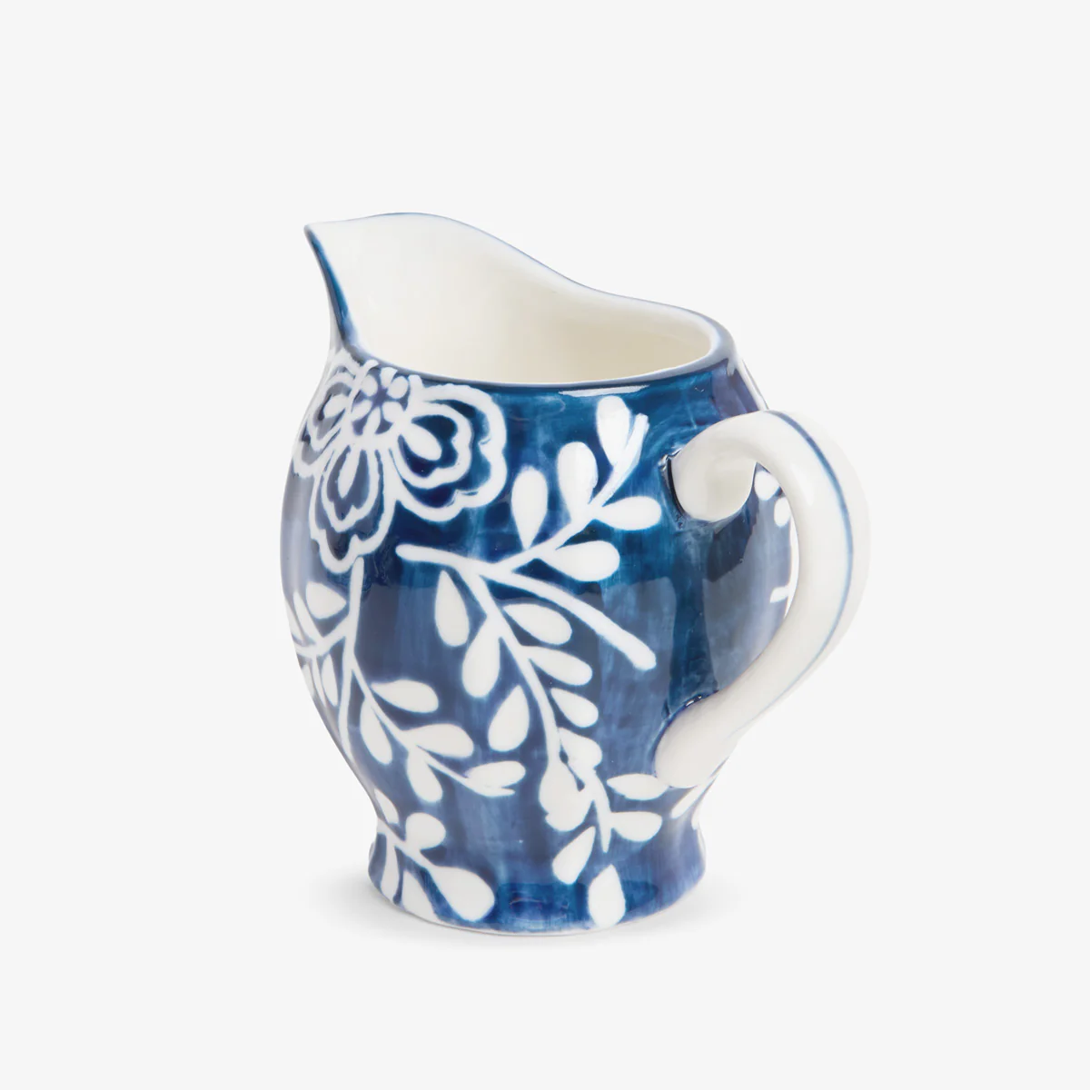 Indigo Bloom Floral Jug - Image 4