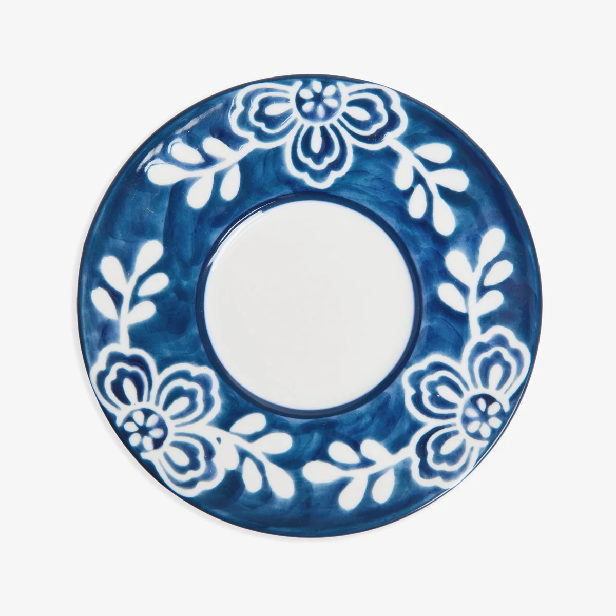Indigo Bloom Floral Tea Cup & Saucer - Image 4