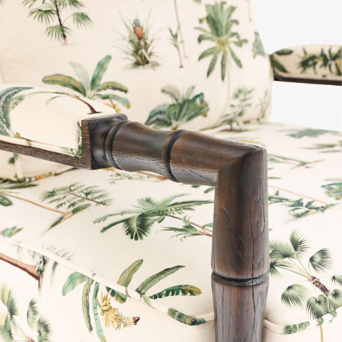 Indira Brown Bamboo Armchair (Le Palm) - Image 4