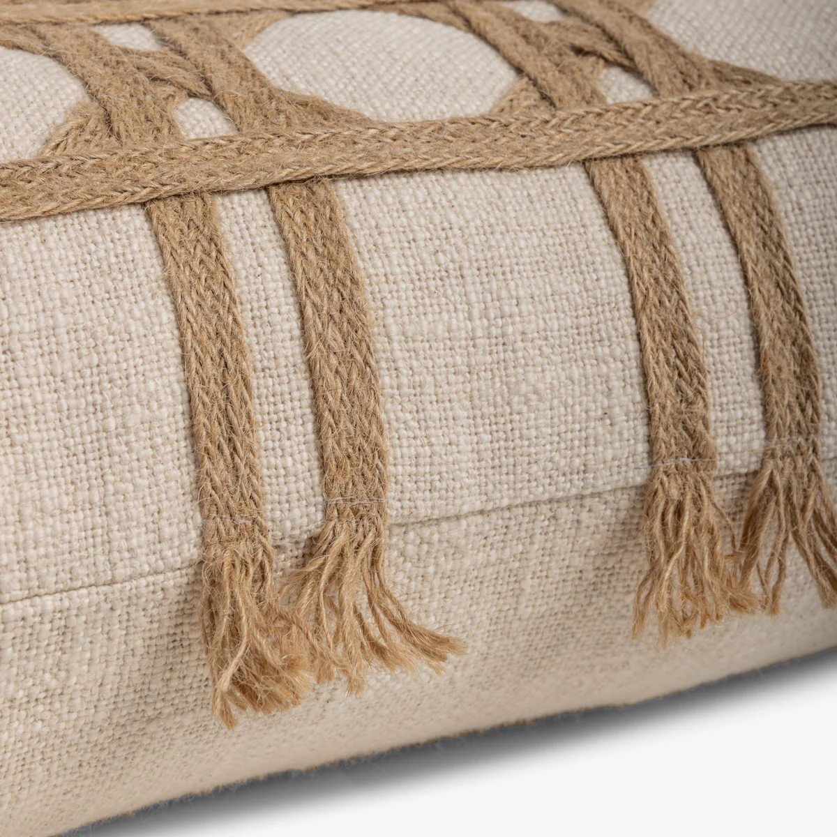 Jute Braid Cushion Cover - Image 4