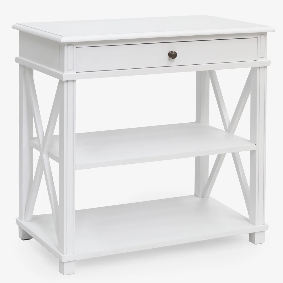 Lakeside Side Table White Large