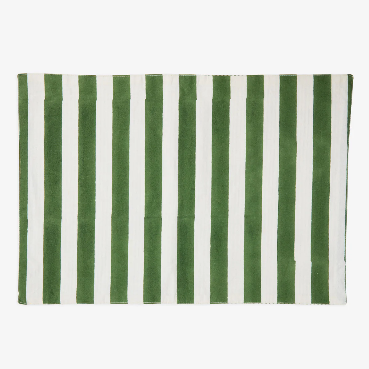 Laya Sage Stripe Double Sided Placemat (Set of 4) - Image 3