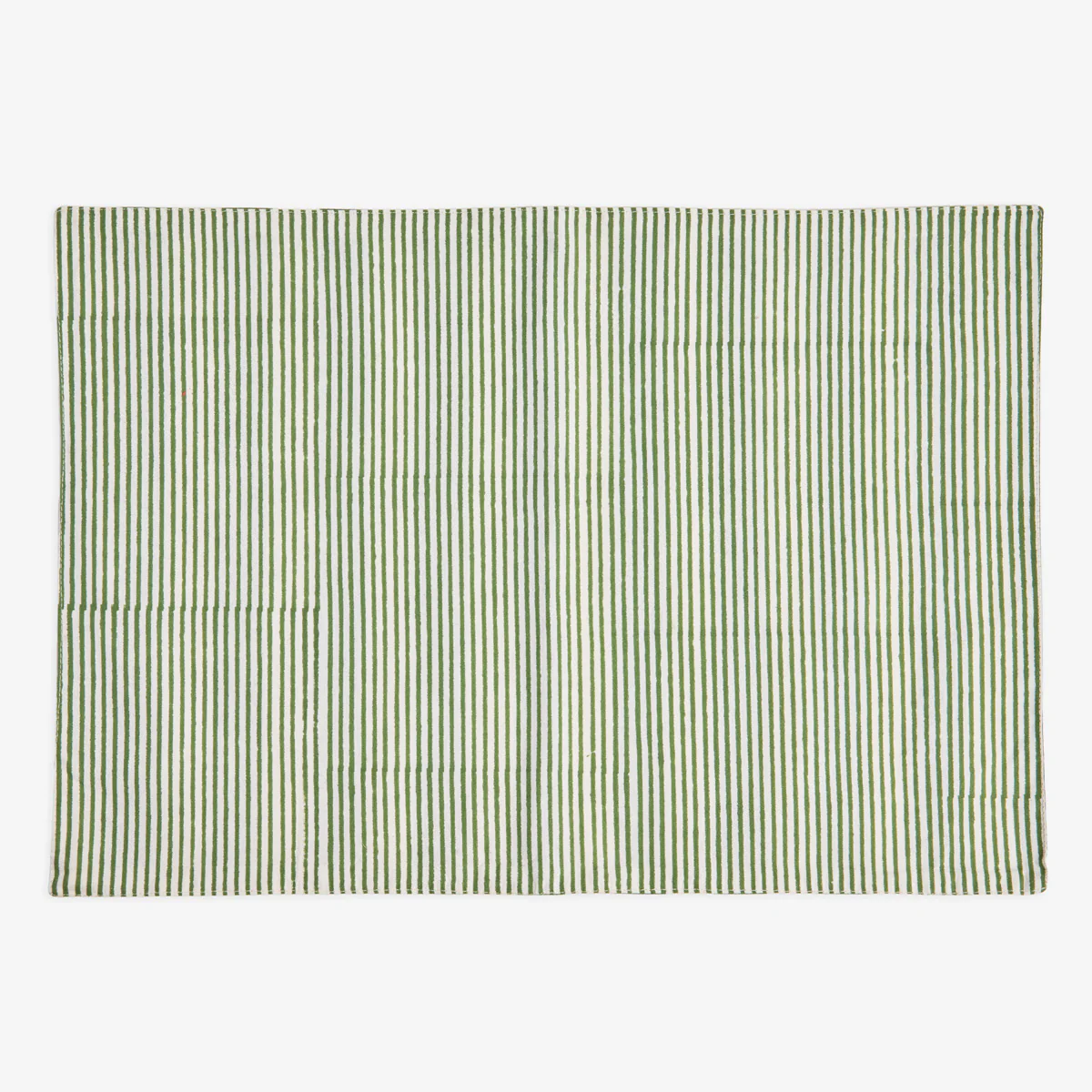Laya Sage Stripe Double Sided Placemat (Set of 4) - Image 4