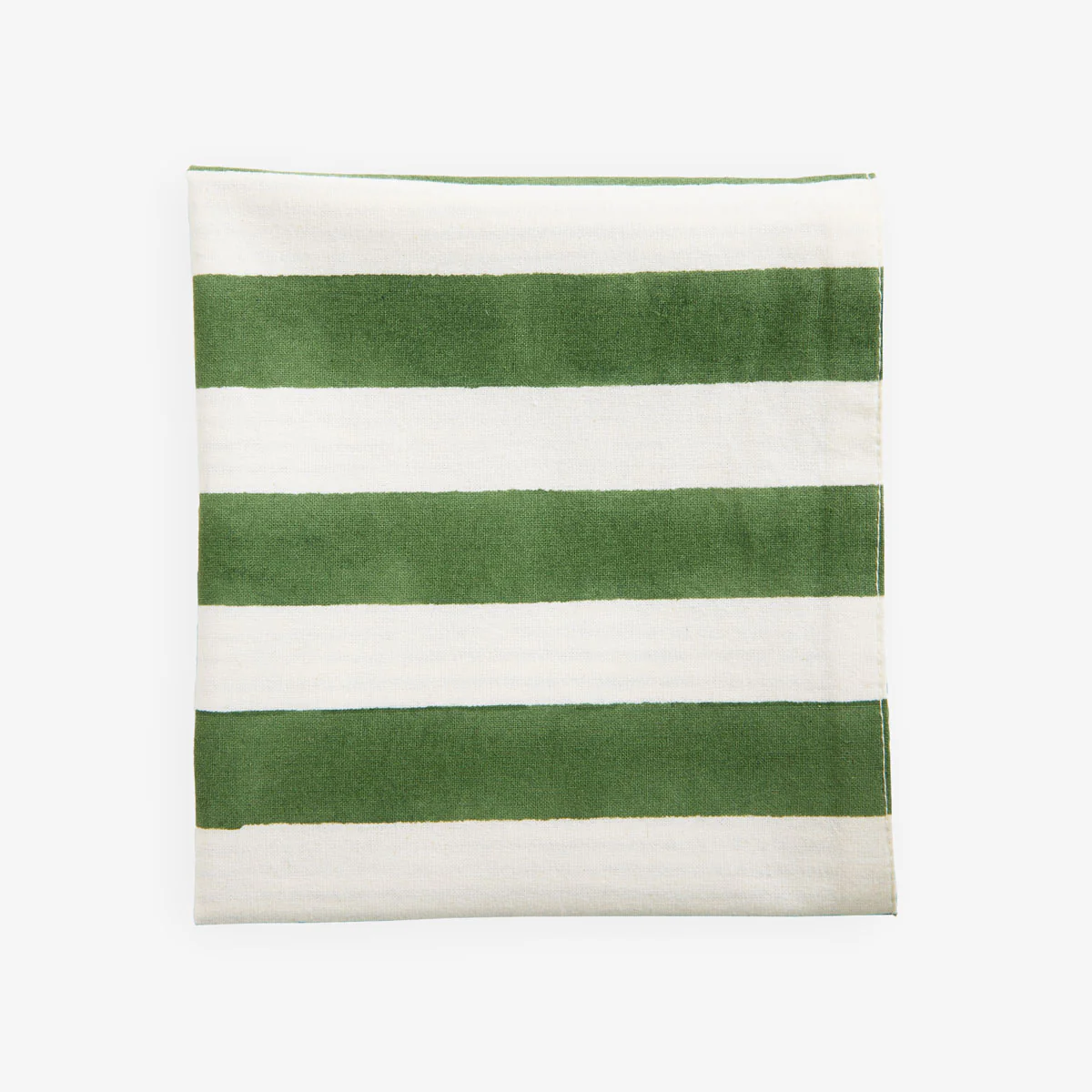 Laya Sage Wide Stripe Napkins (Set of 4) - Image 2