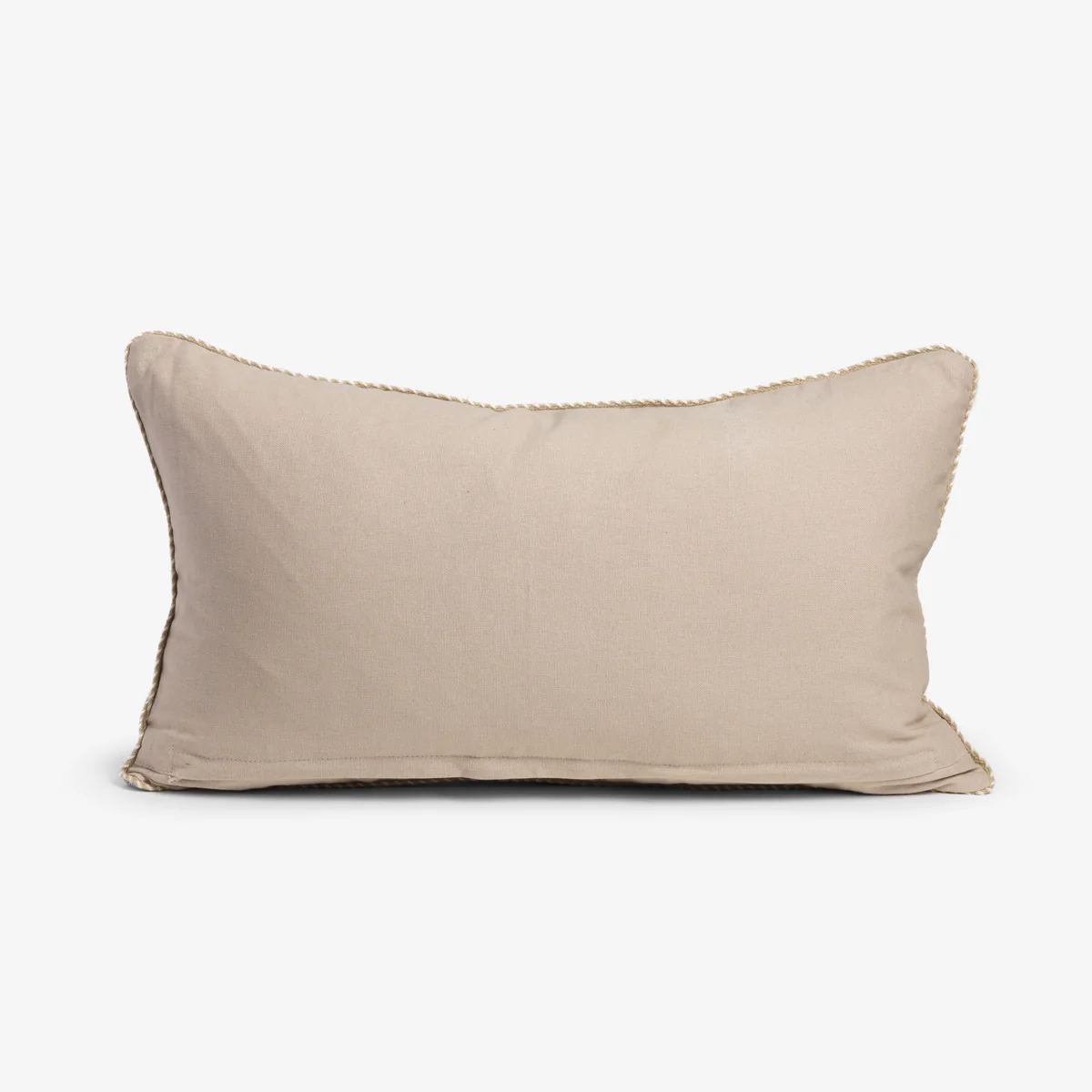 Leaf Cushion Cover (Blue & White Rectangular) - Image 4