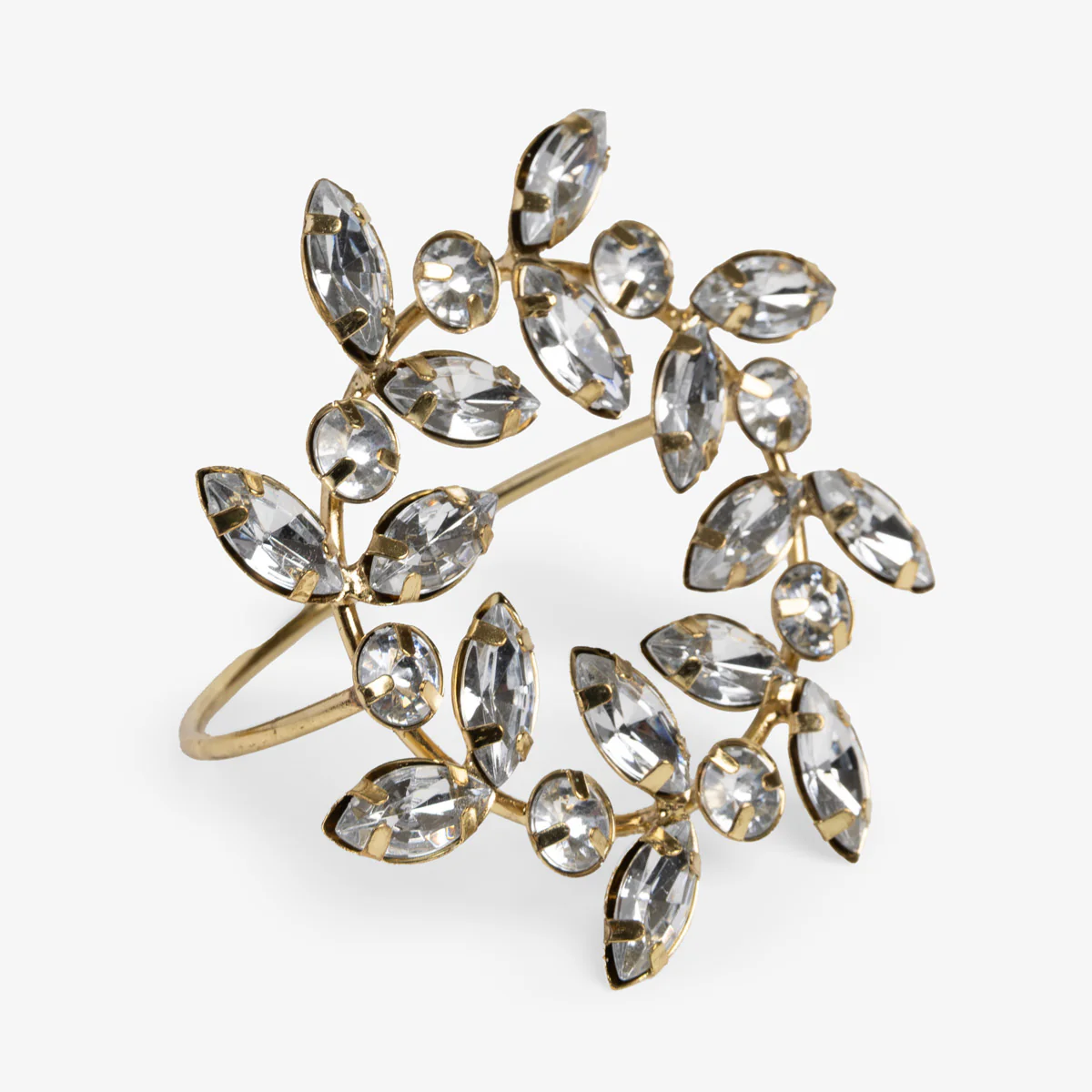 Leaf Jewel Napkin Ring - Image 3