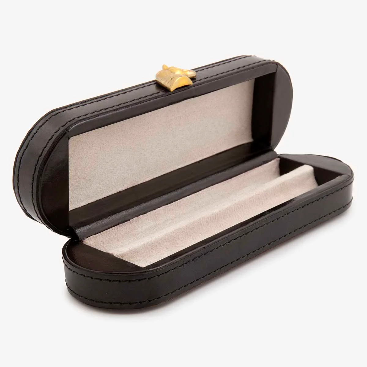 Leather Box With Horse (Black) - Image 3
