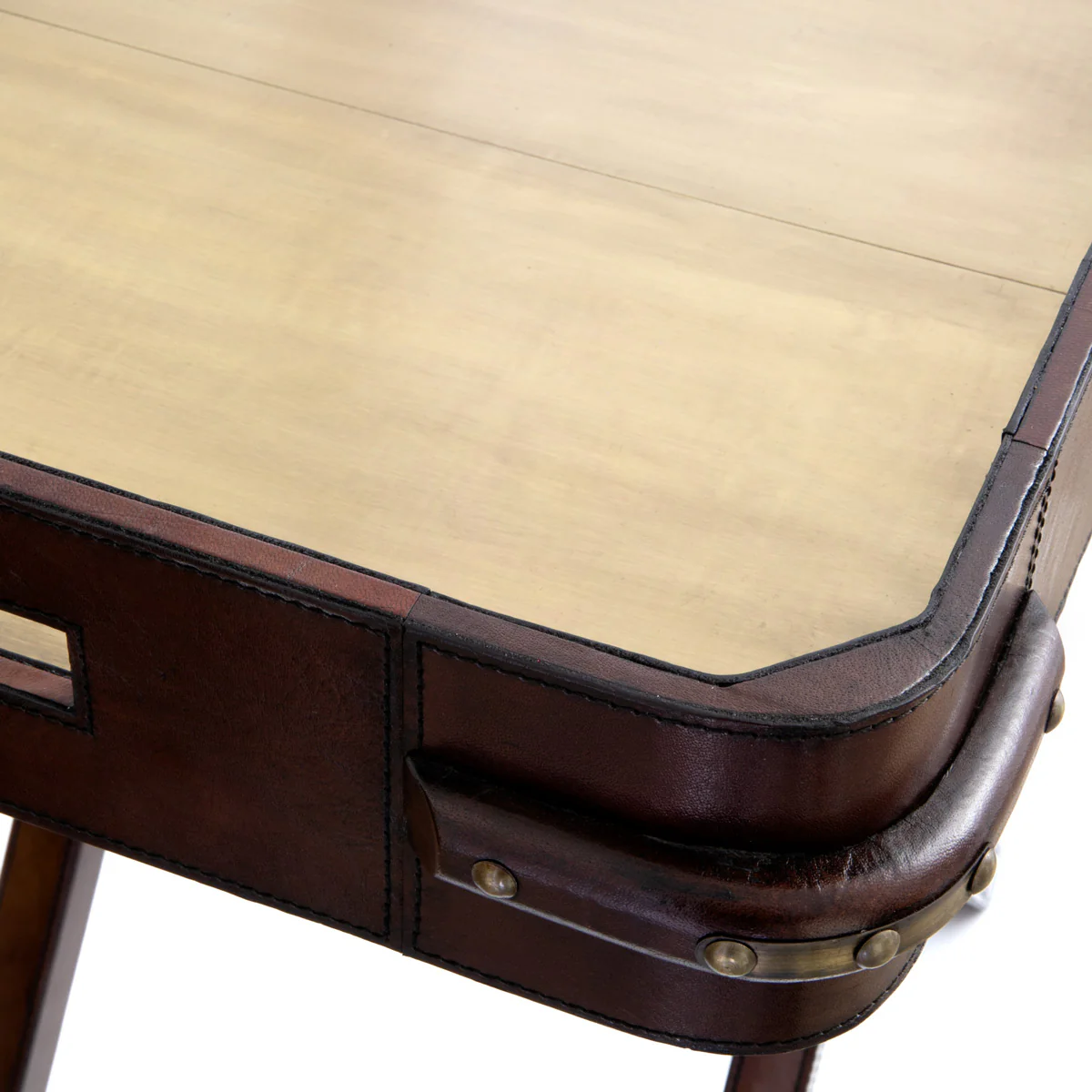 Leather Butler's Tray - Image 5