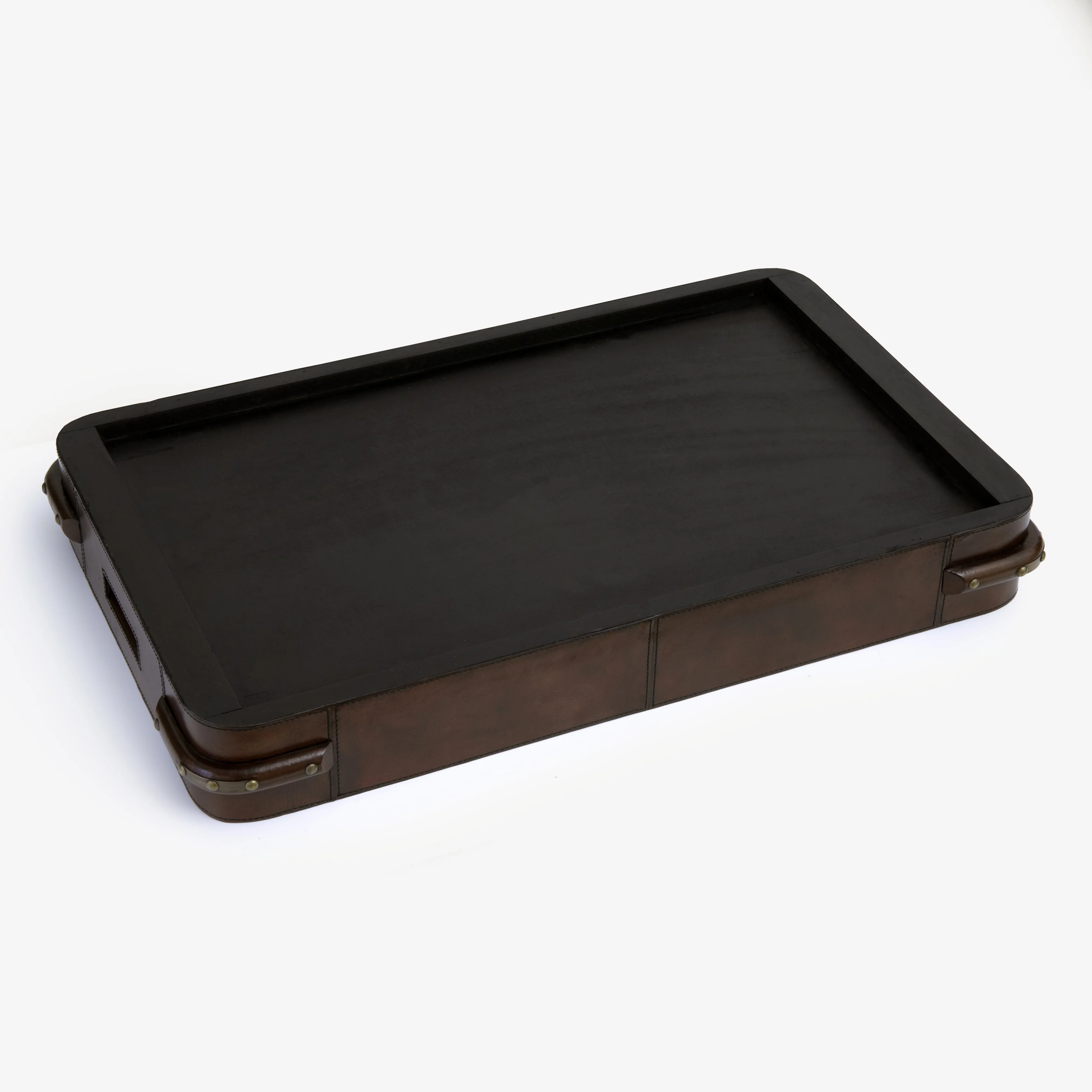 Leather Butler's Tray - Image 7