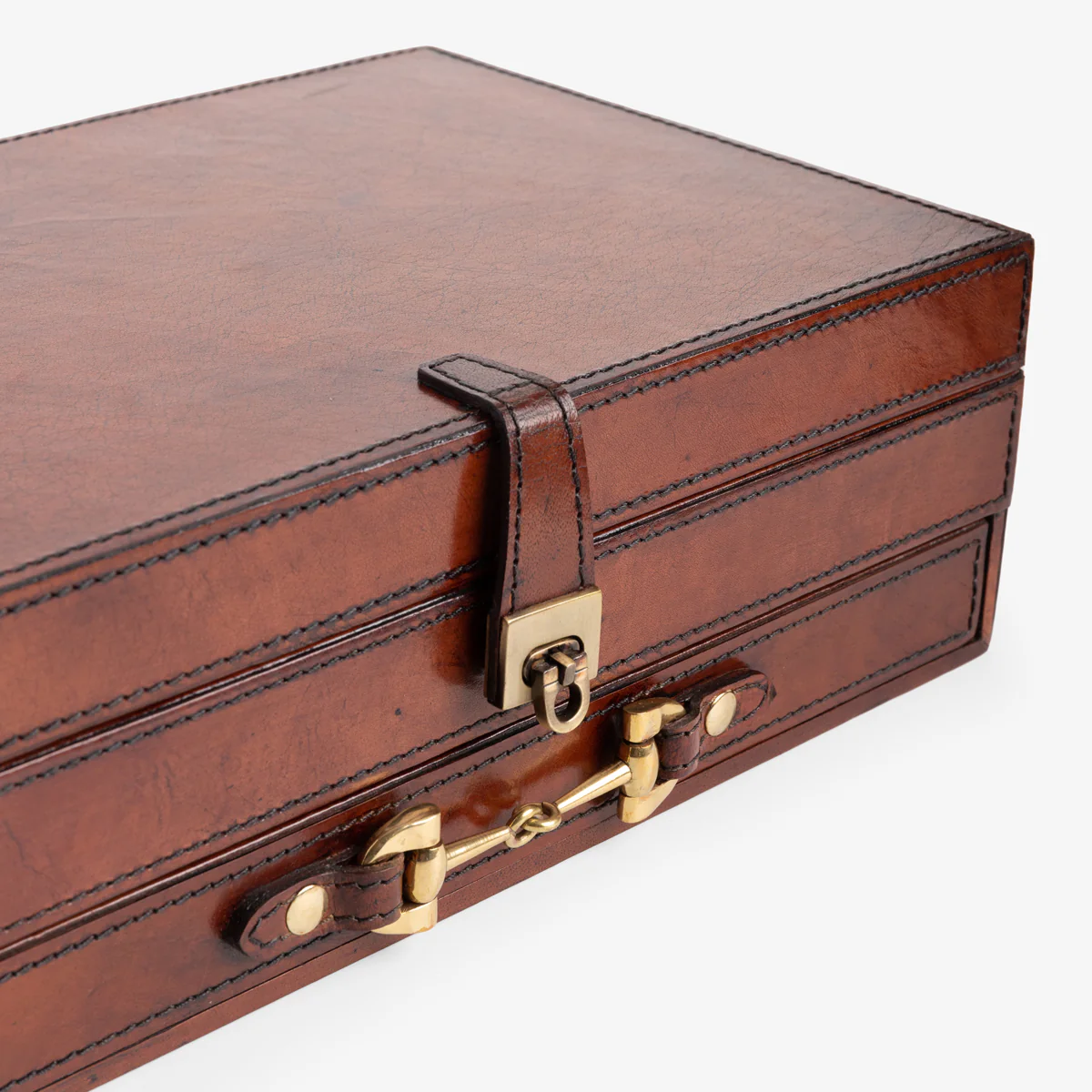 Leather Jewellery Box (31.5cm) - Image 5