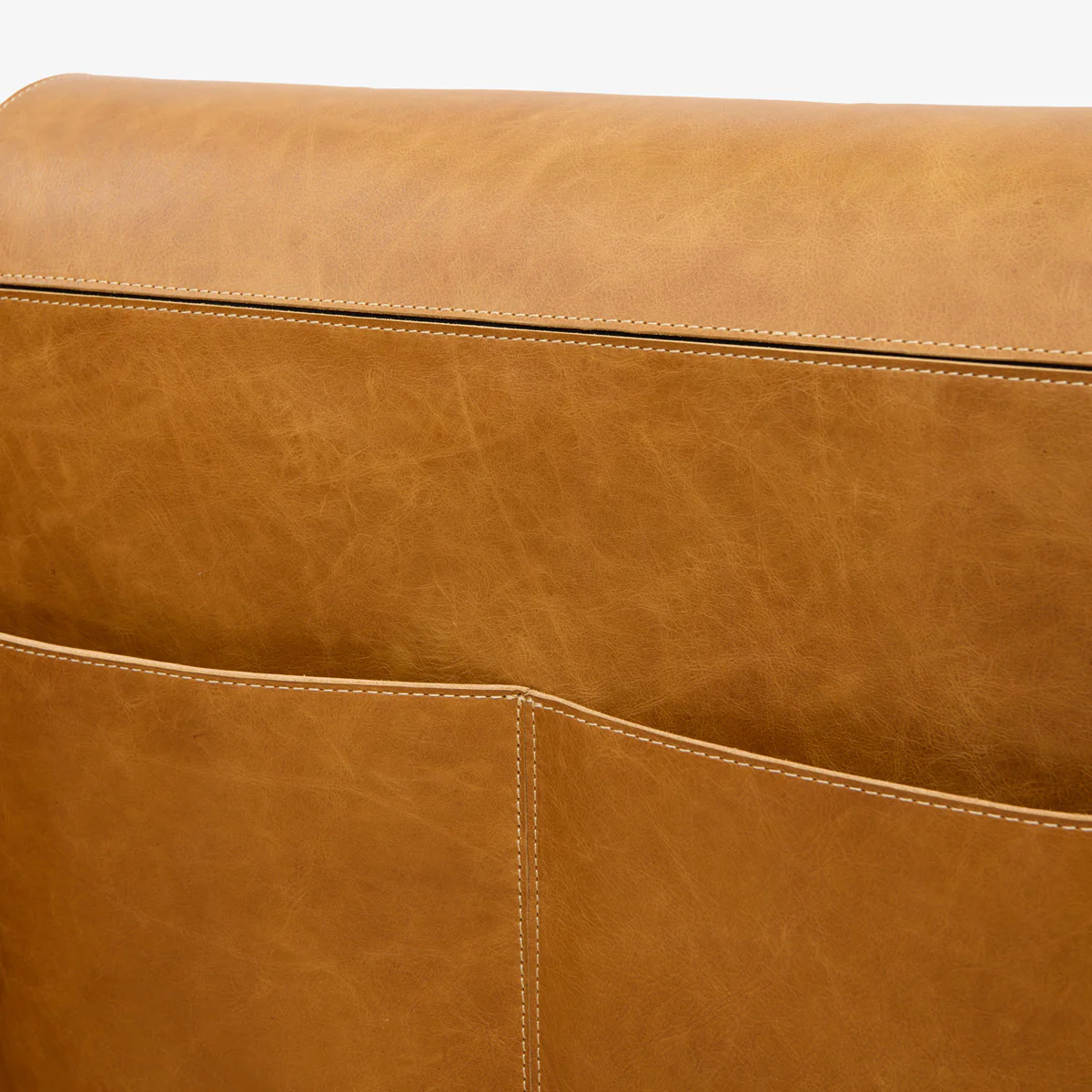 Leather Sofa Armrest Bag (Tan) - Image 5