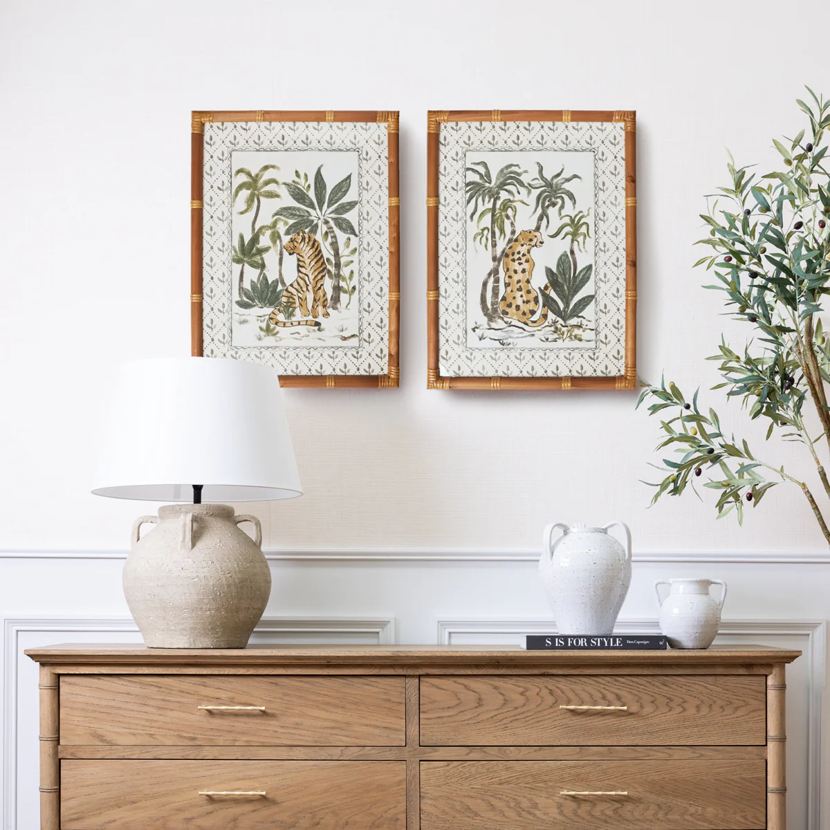 Leopard & Palm Print - Image 2
