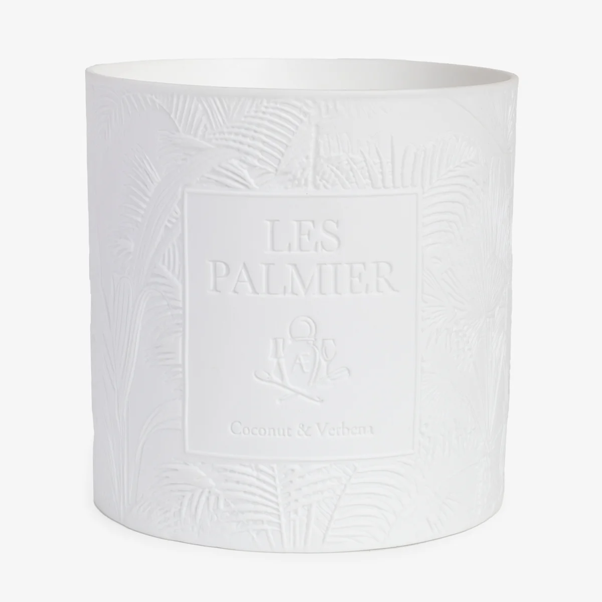 Les Palmier Bisque Candle Holder