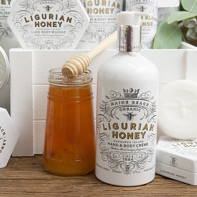 Maine Beach Ligurian Honey Hand & Body Creme - Image 3