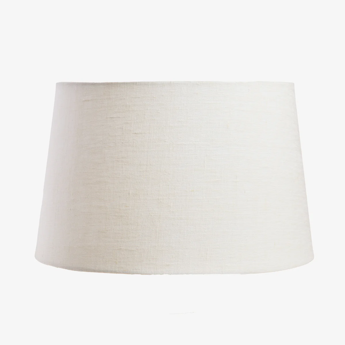 Linen Lamp Shade (White, 40cm)